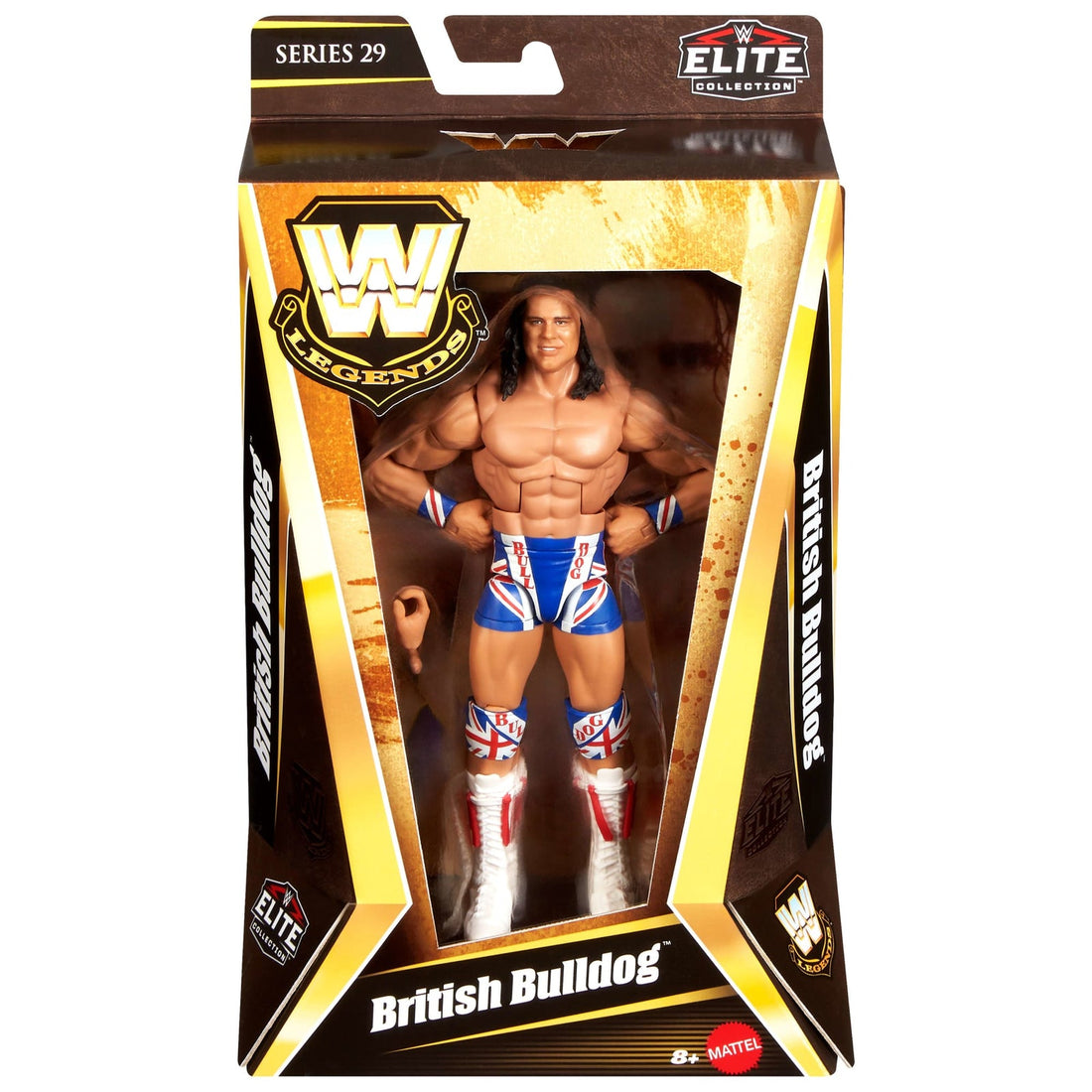 WWE Elite Legends British Bulldog Action Figure