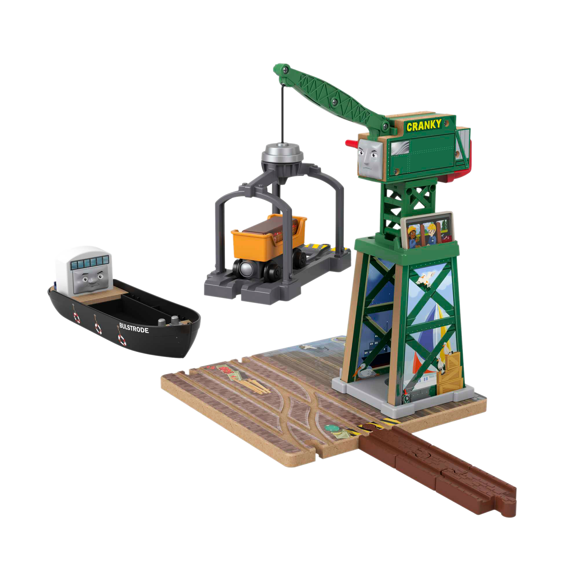 Fisher Price Thomas Friends Wooden Railway Brendam Docks Shop