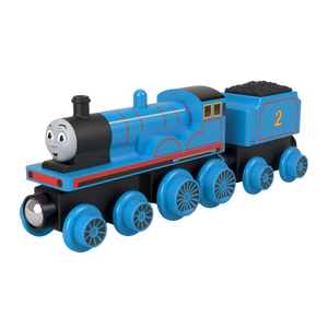 Fisher-Price Thomas & Friends Wooden Railway Edward Engine and Coal-Car