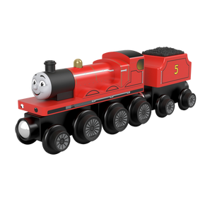 Fisher-Price Thomas & Friends Wooden Railway James Engine and Coal-Car