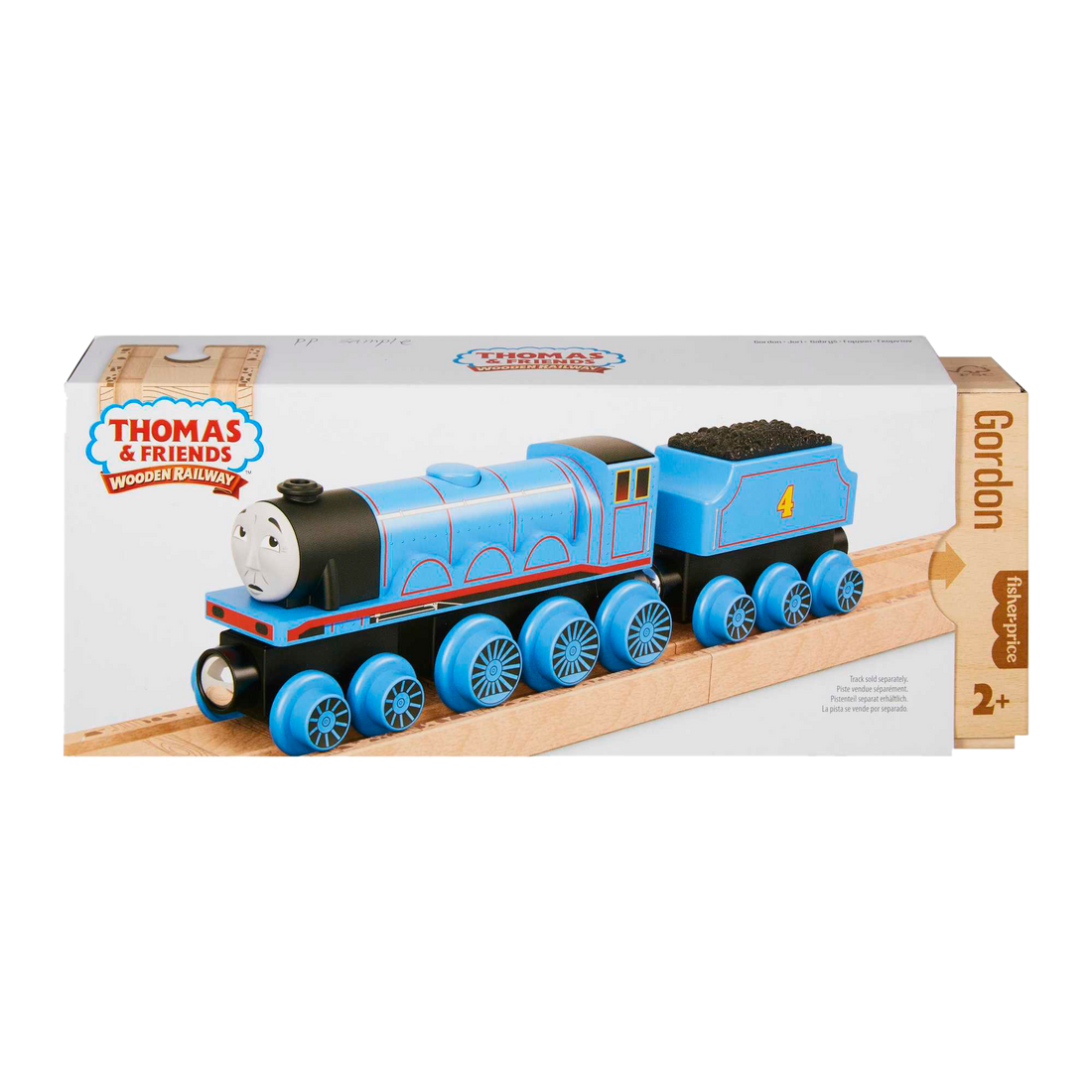 Fisher-Price Thomas & Friends Wooden Railway Gordon Engine and Coal-Car