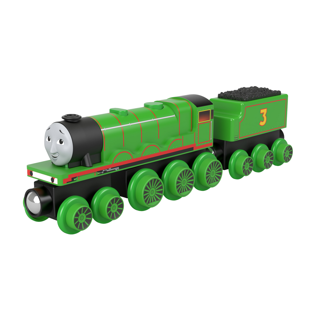 Fisher-Price Thomas & Friends Wooden Railway Henry Engine and Coal-Car