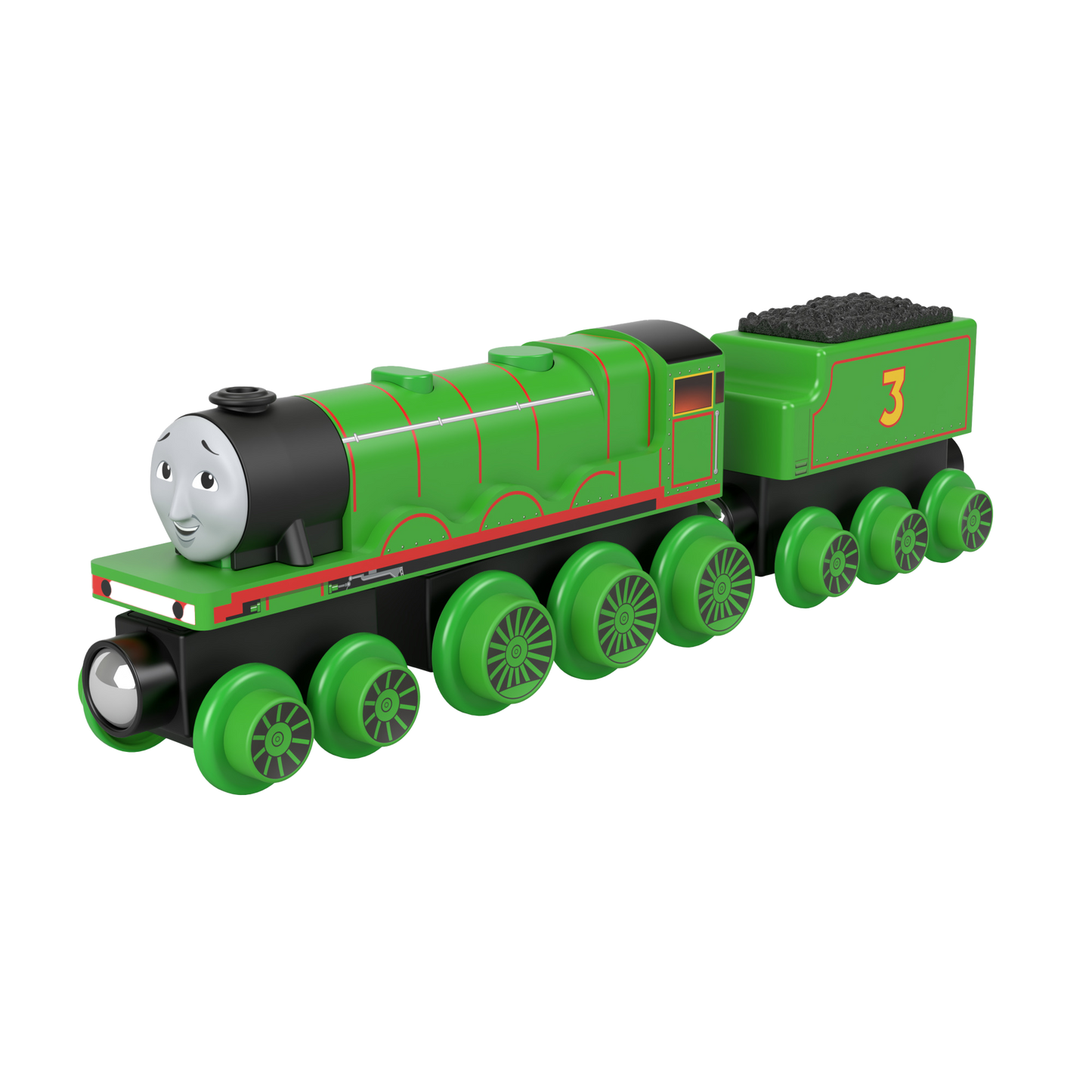 Fisher-Price Thomas & Friends Wooden Railway Henry Engine and Coal-Car