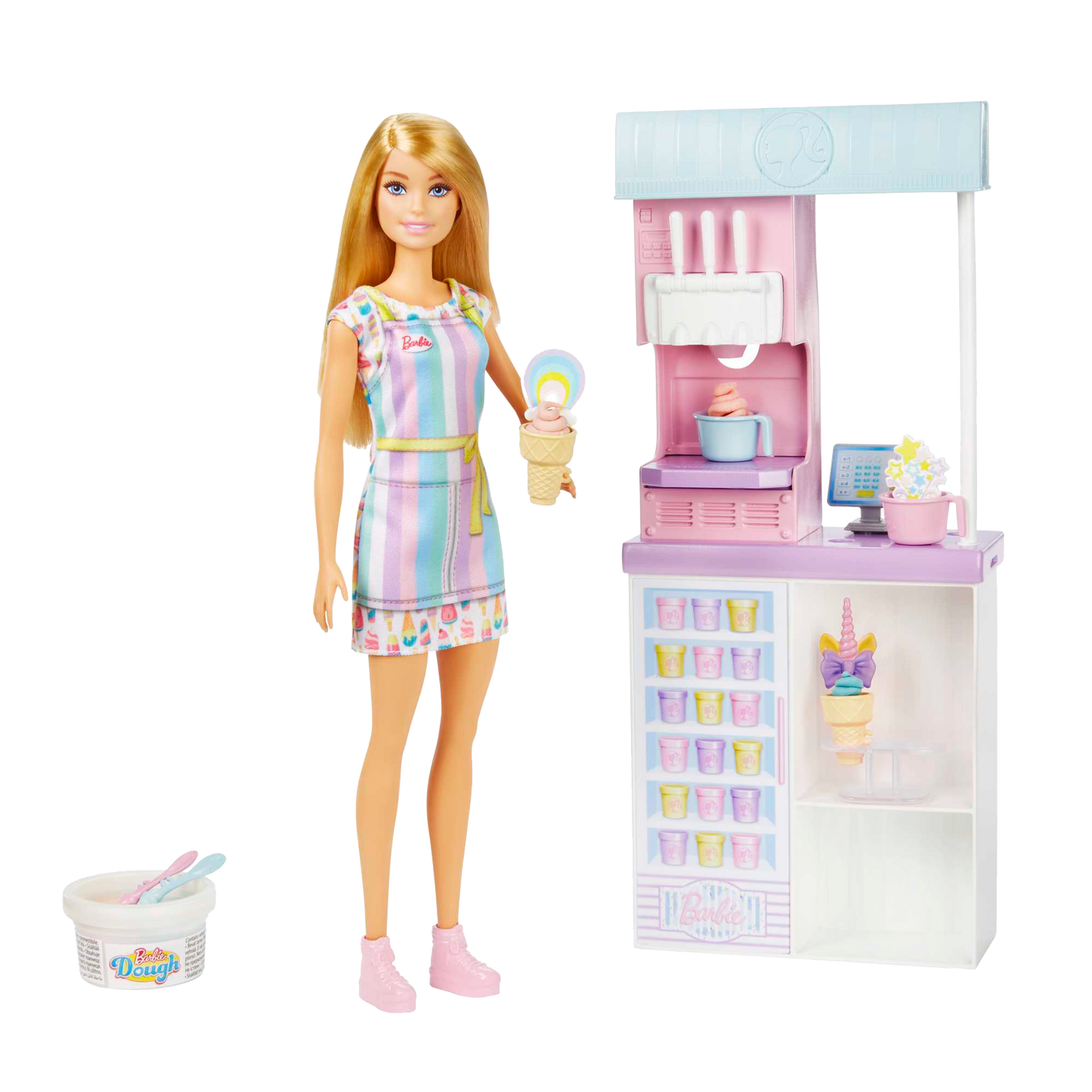Barbie Ice Cream Shop Playset