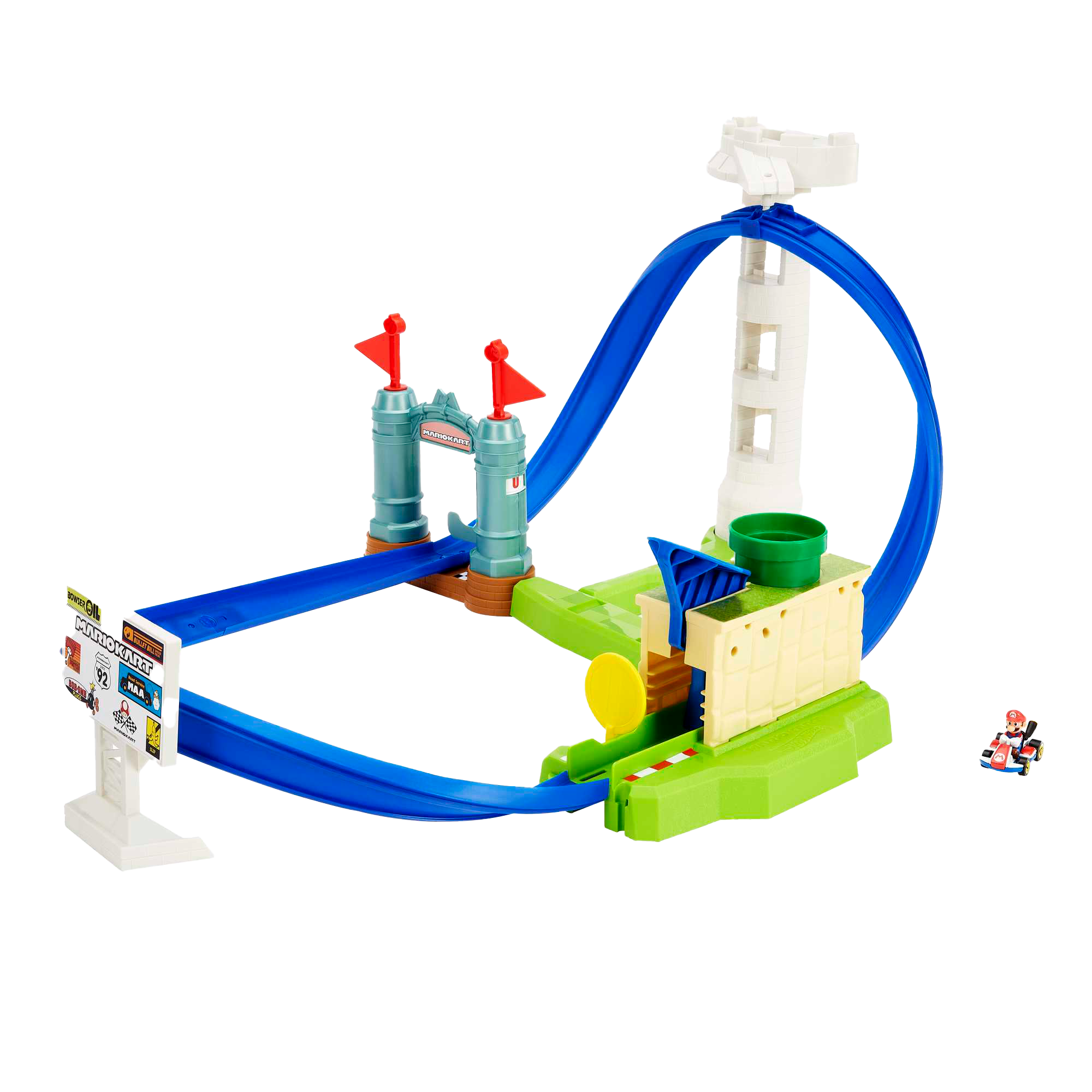 Hot Wheels Mario Cart Circuit Slam Track Set Shop Mattel Australia