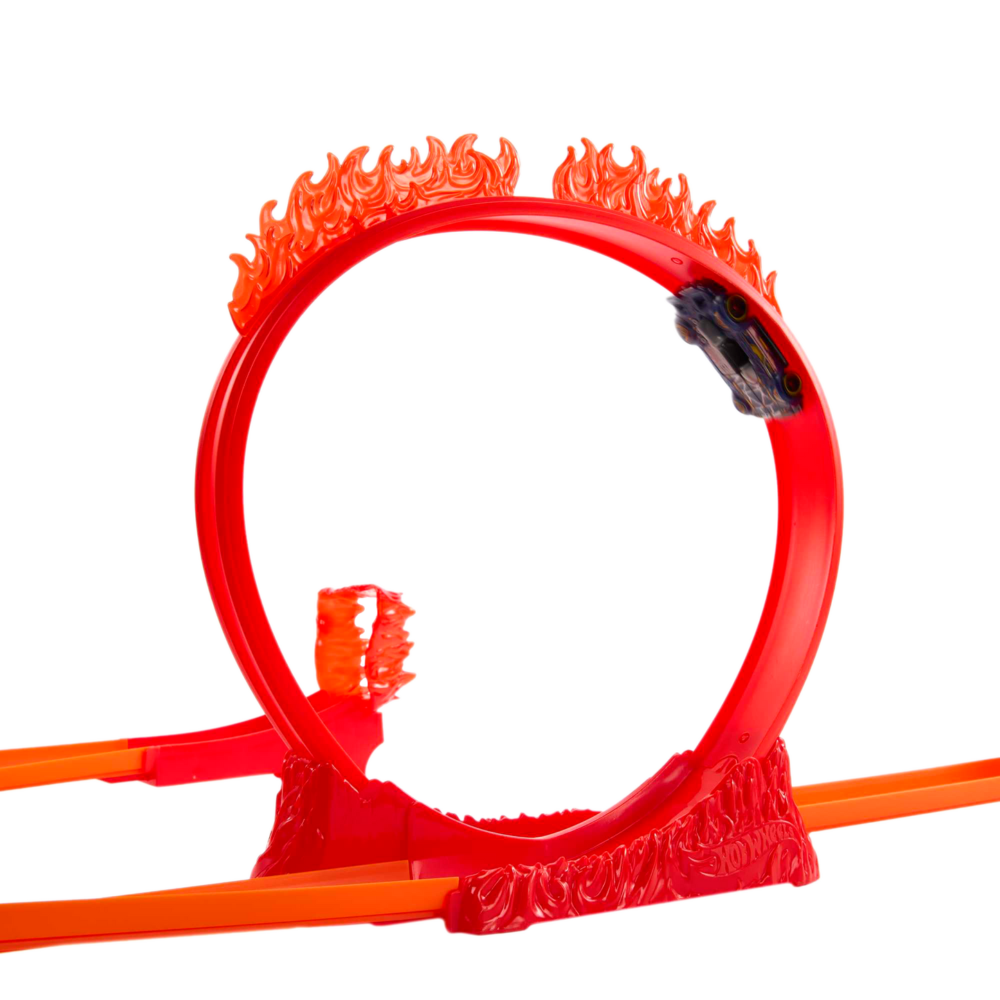 Hot Wheels Fire-Themed Track Building Set