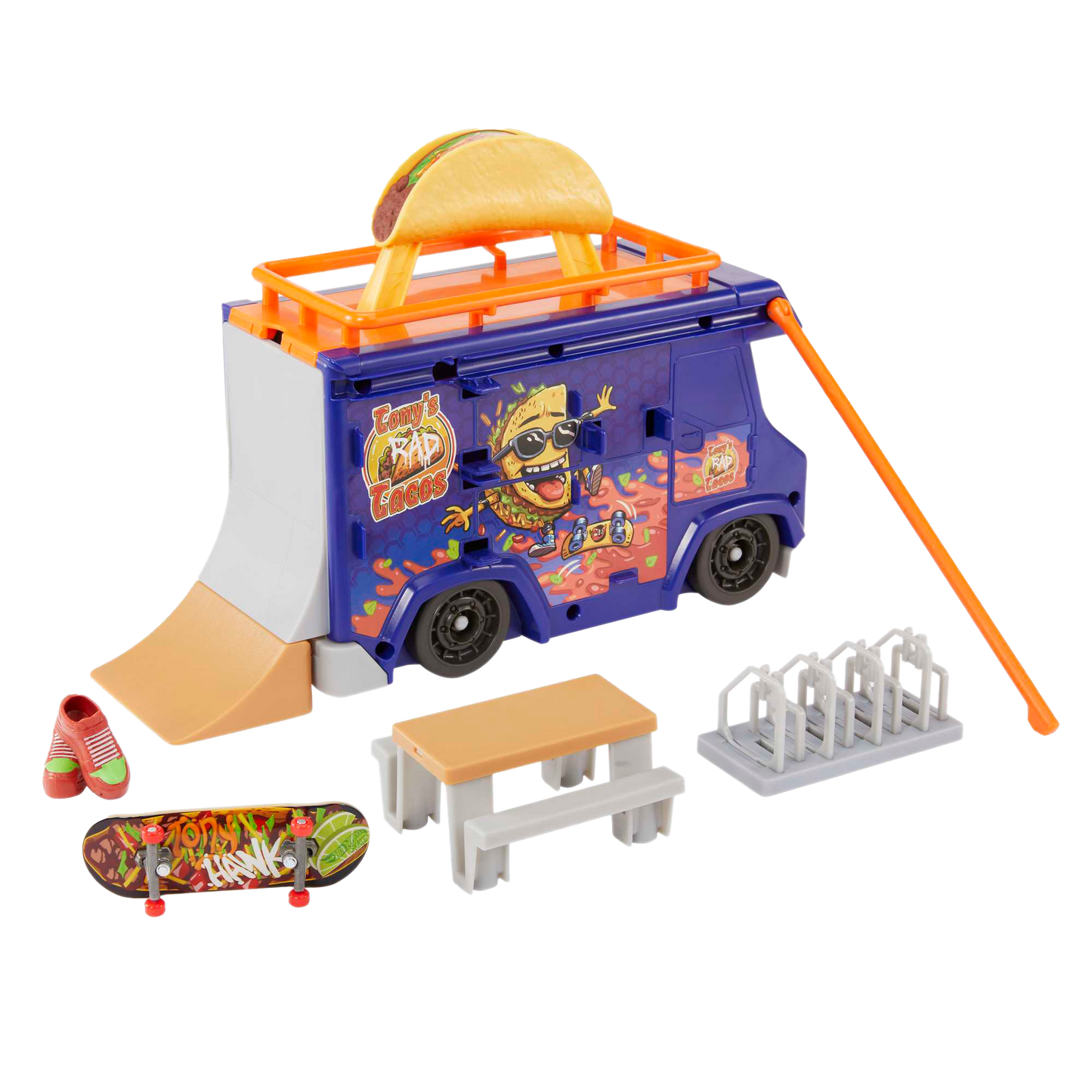 Hot Wheels Skate Taco Truck Play Case