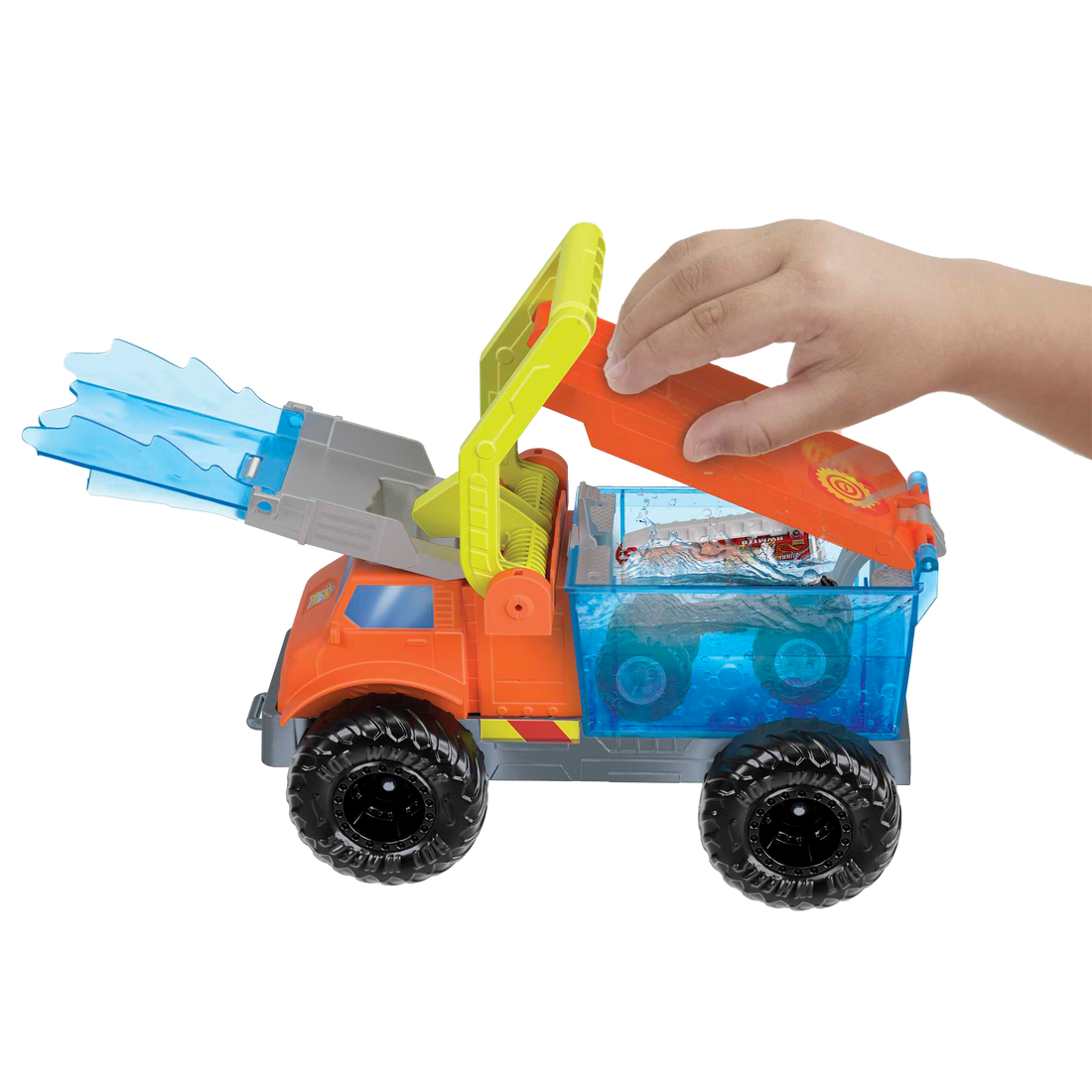 Hot Wheels Monster Trucks Arena Smashers Color Shifters 5-Alarm Rescue Playset