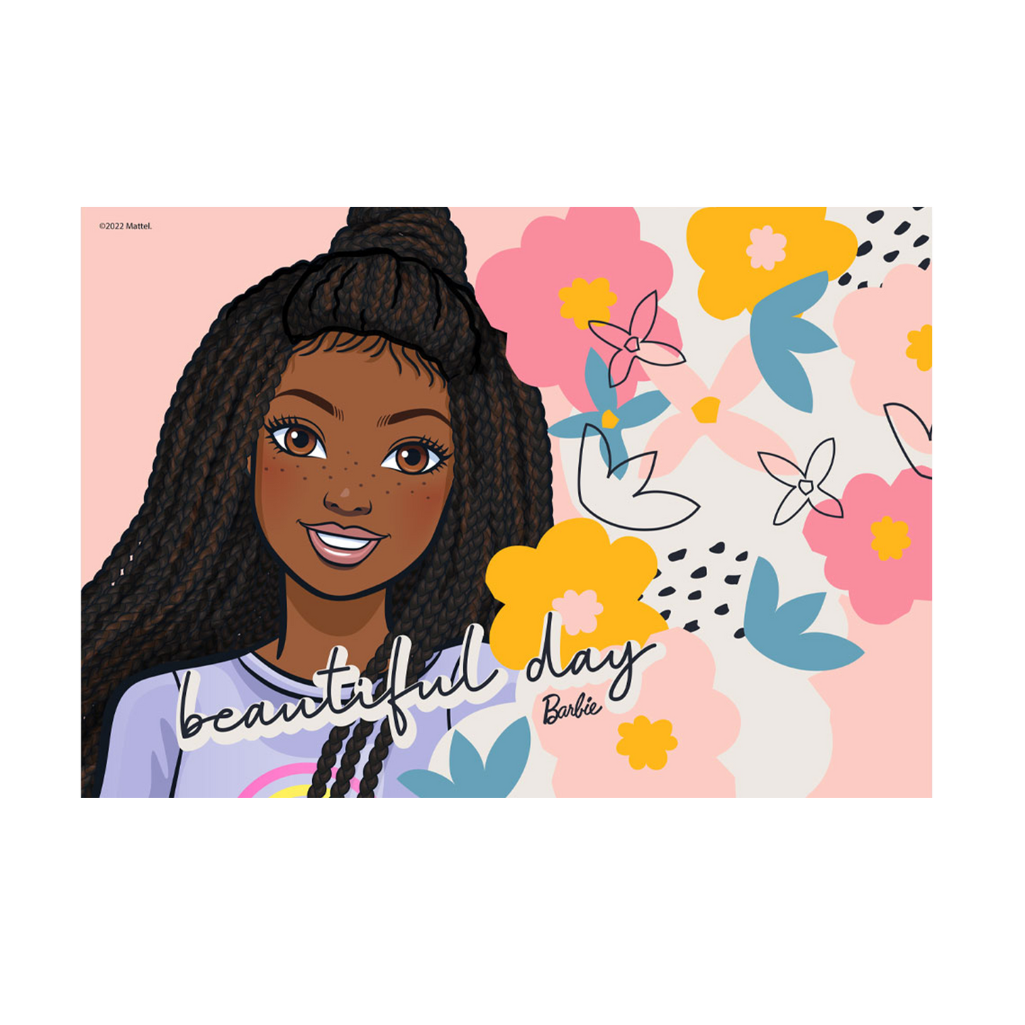 Barbie Brooklyn Beautiful Day A3 Wall Art