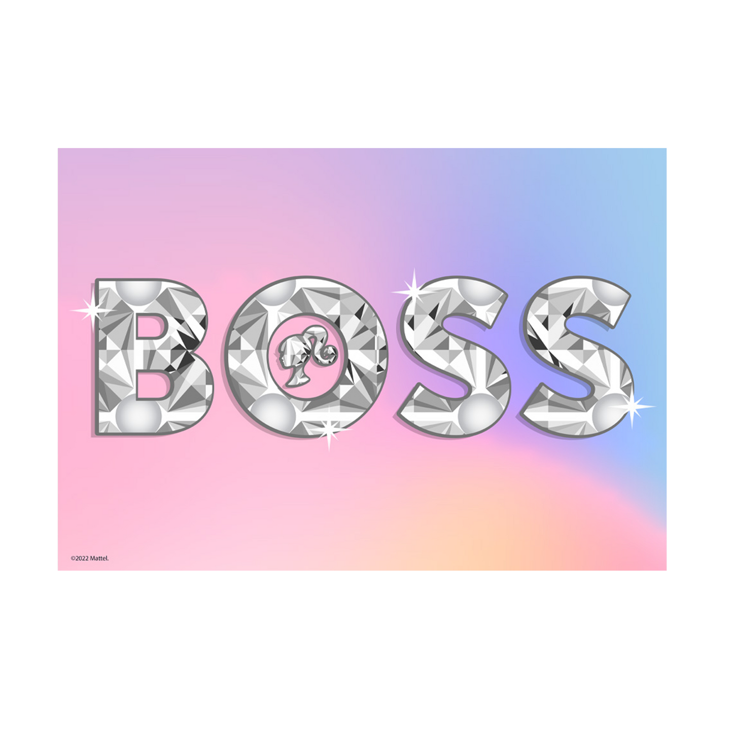 Barbie Extra Diamond Boss A3 Wall Art