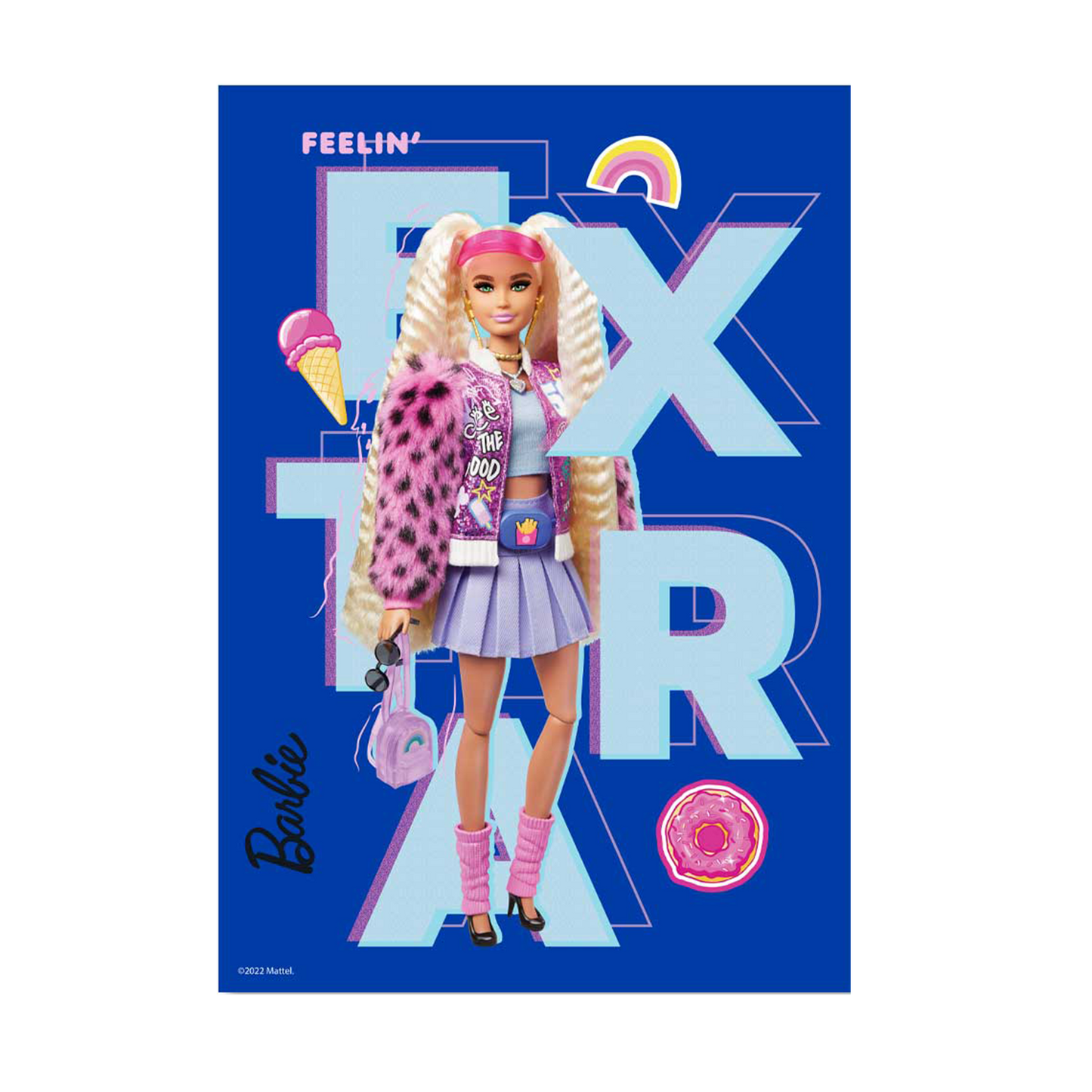 Barbie Extra Feelin' Extra A3 Wall Art