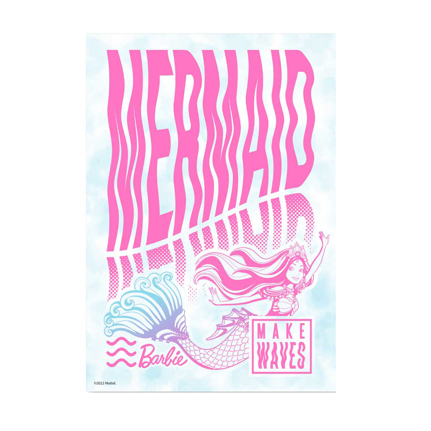 Barbie Mermaid Power "Malibu" A3 Wall Art
