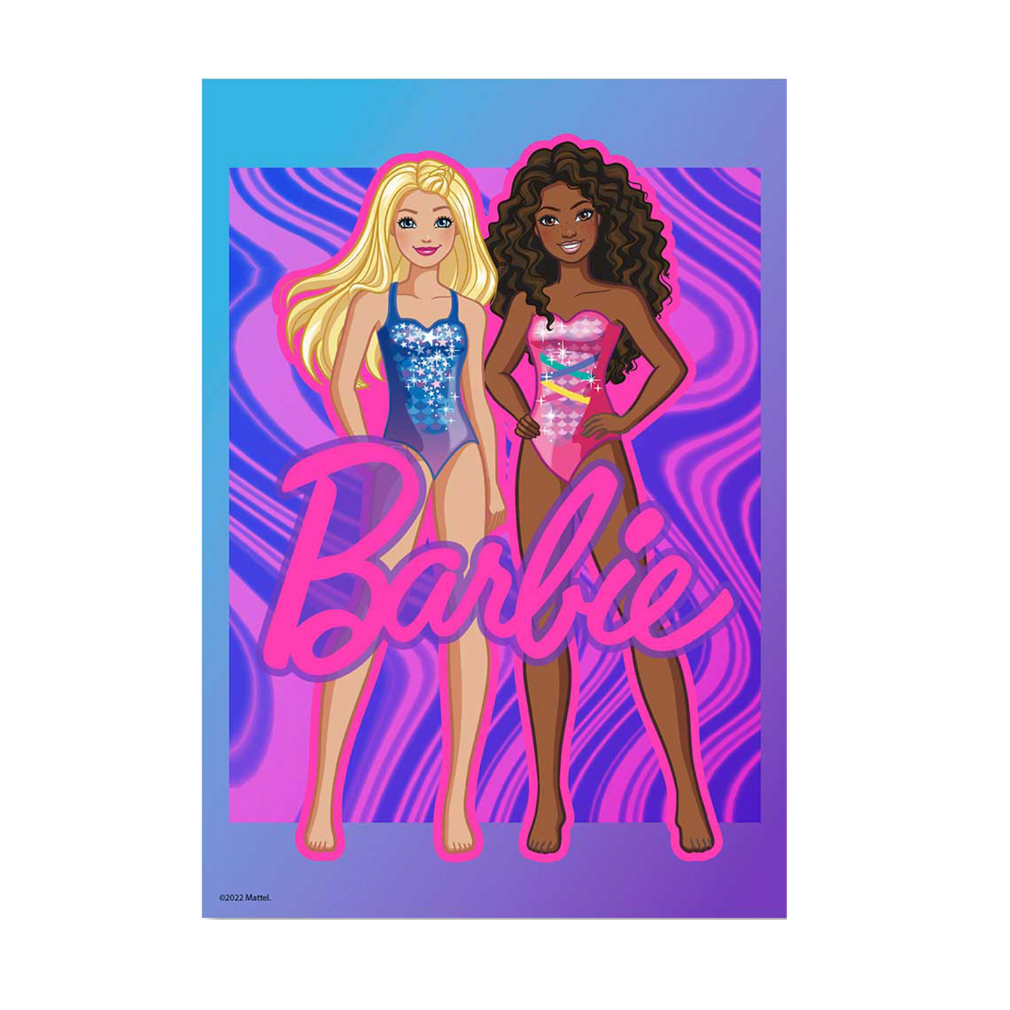 Barbie Mermaid Power A3 Wall Art