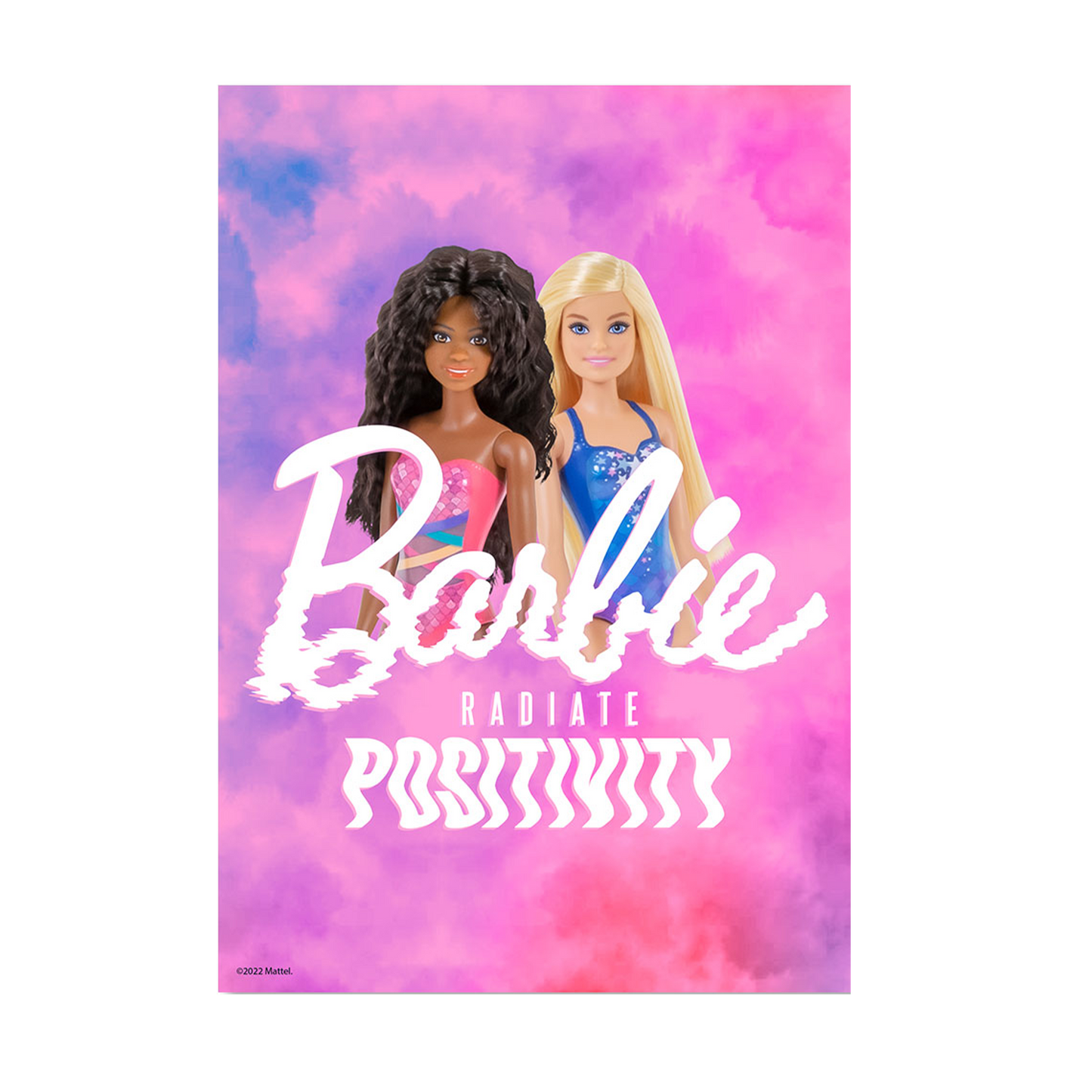 Barbie Mermaid Power Radiate Positivity A3 Wall Art