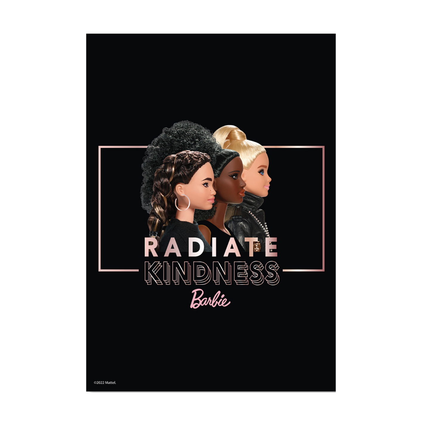 Barbie Radiate Kindness A3 Wall Art