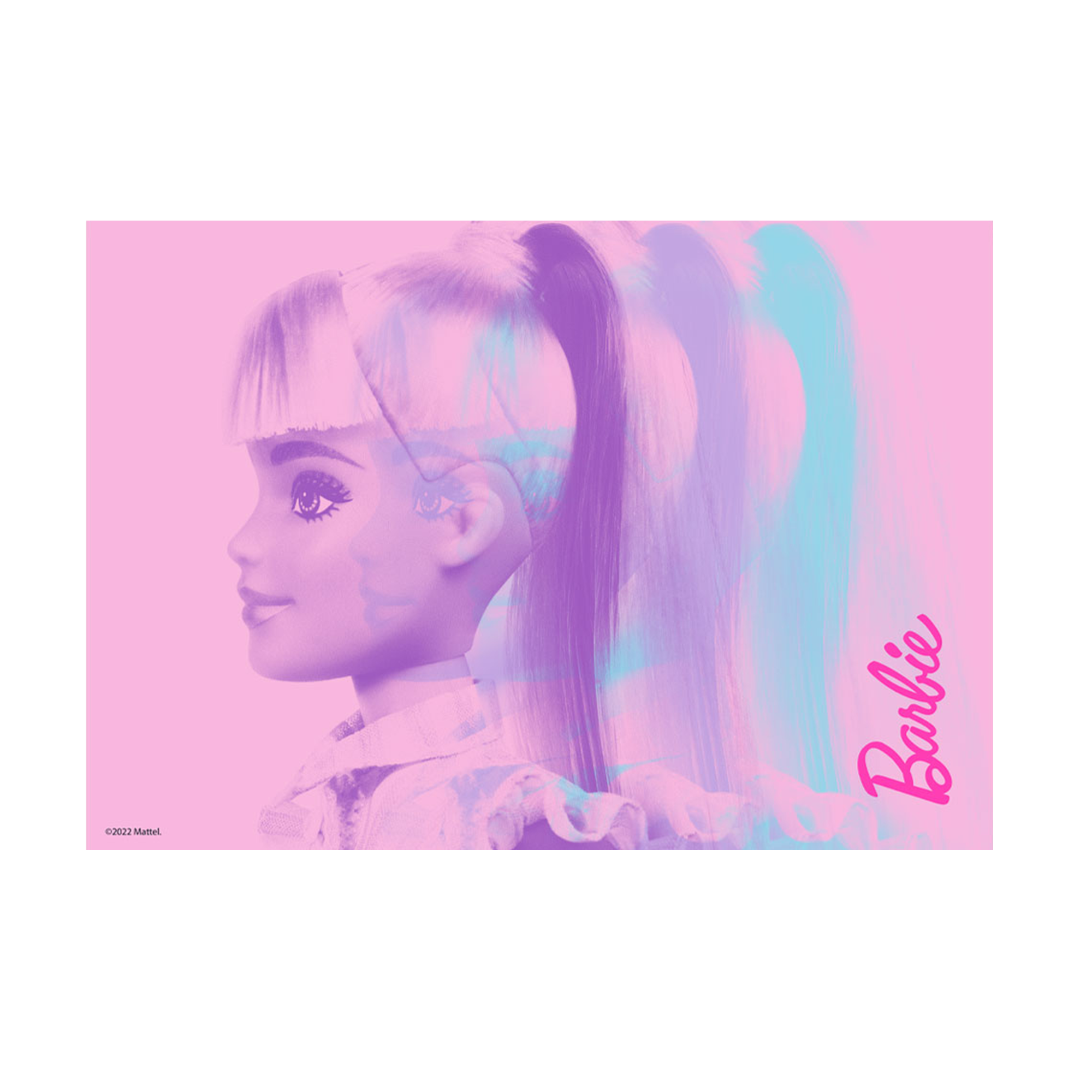 Barbie Sweet Vibes Pink A3 Wall Art Shop Mattel Australia