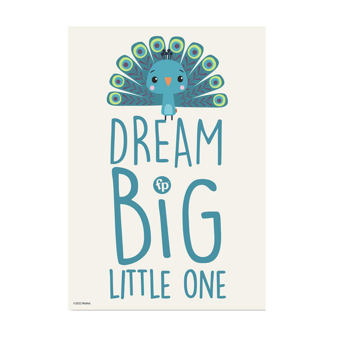 Fisher-Price Dream Big Little One A3 Wall Art