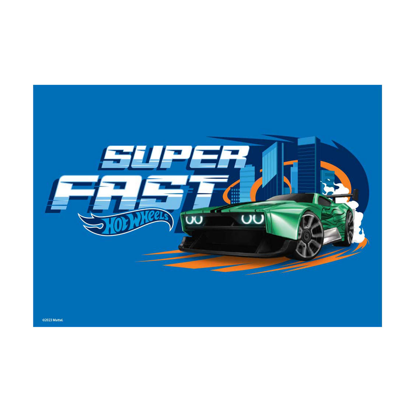 Hot Wheels Super Fast A3 Wall Art