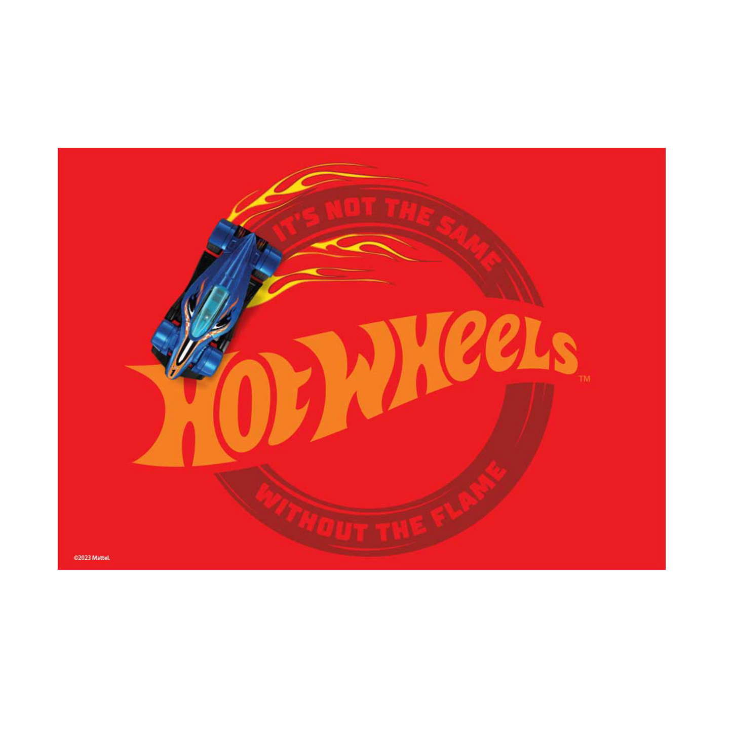 Hot Wheels Full Throttle A3 Wall Art