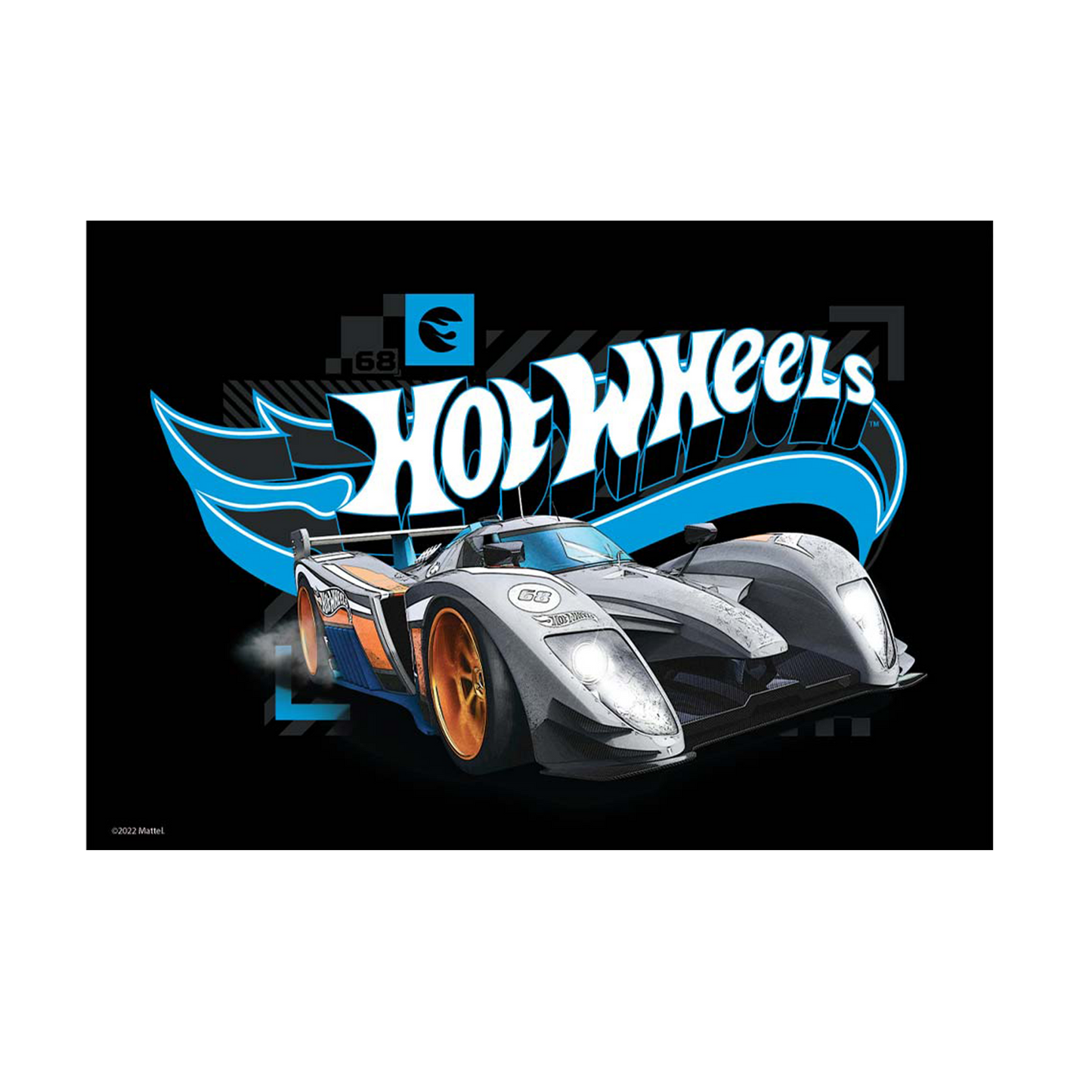Hot Wheels Infinite Loop 68 A3 Wall Art