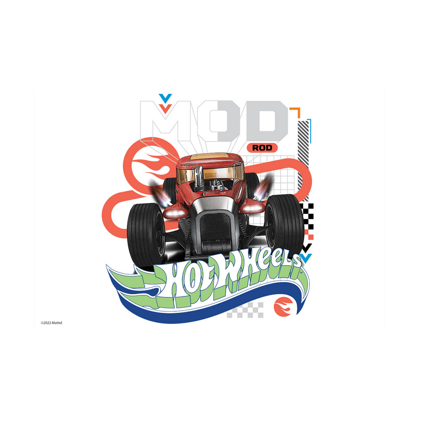 Hot Wheels Mod Rod A3 Wall Art