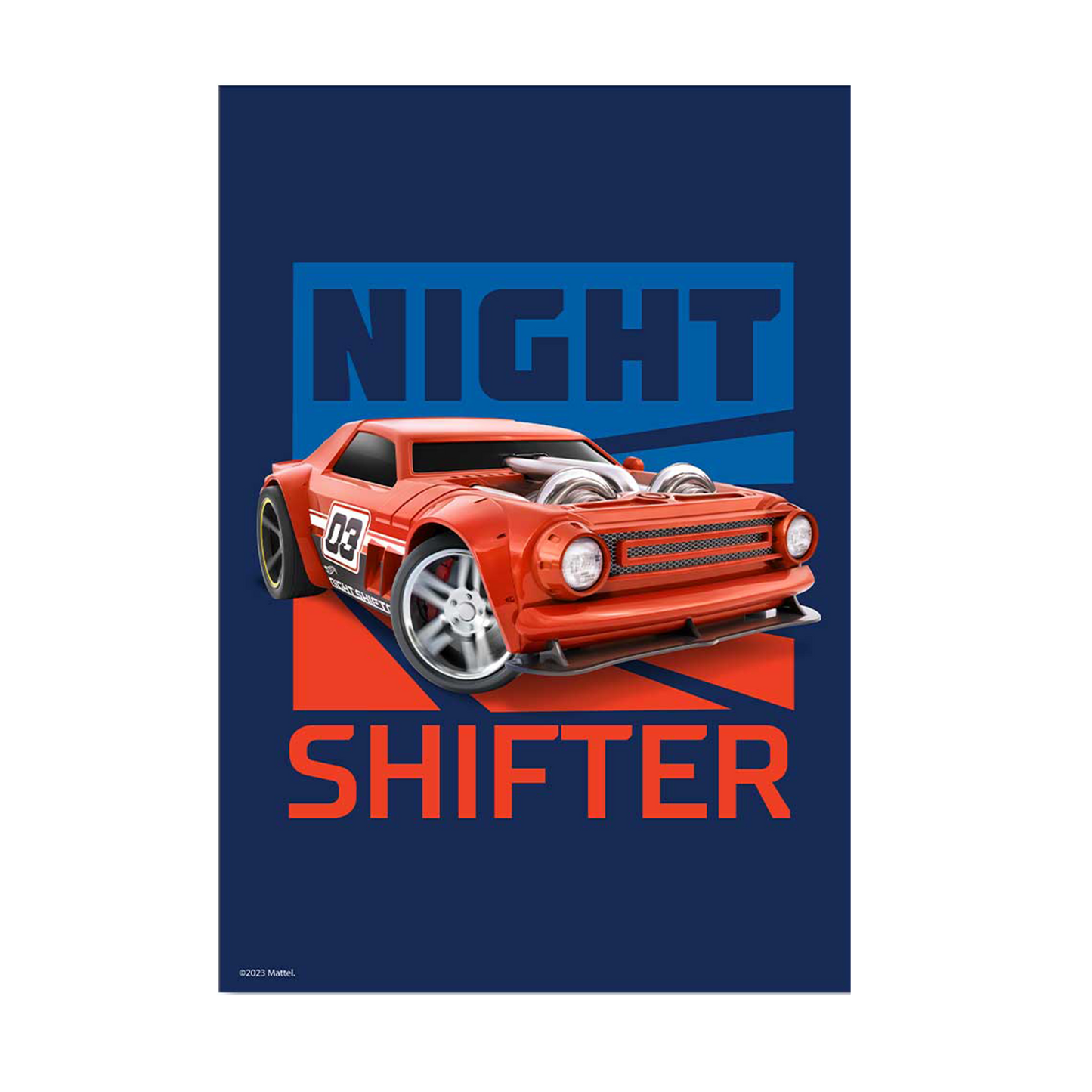 Hot Wheels Push Your Limits A3 Wall Art
