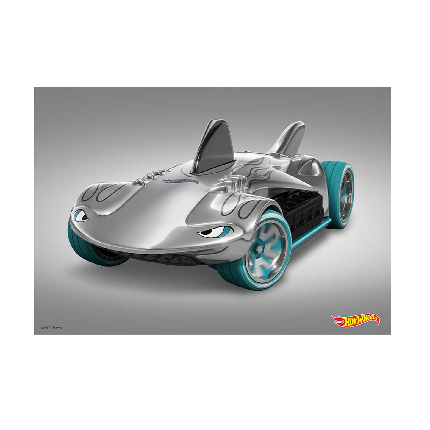 Hot Wheels Hammerhead A3 Wall Art