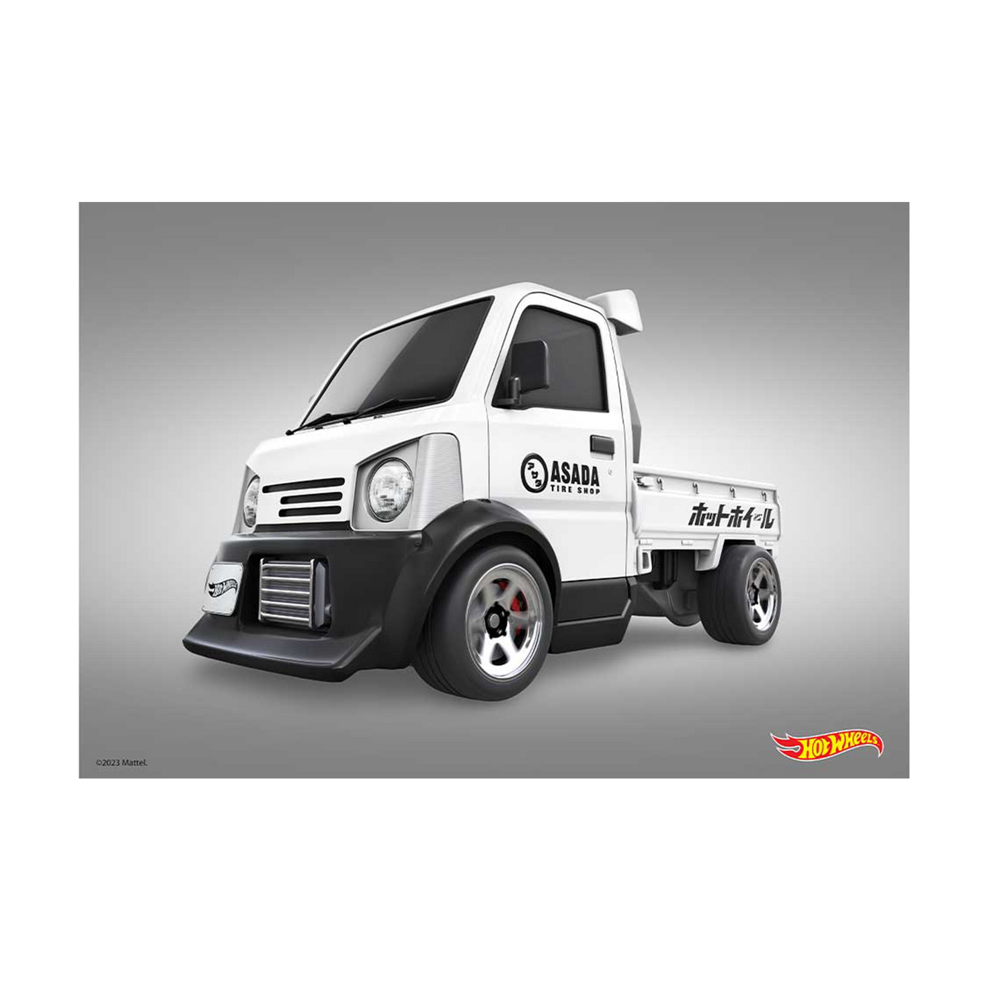 Hot Wheels Mighty K A3 Wall Art