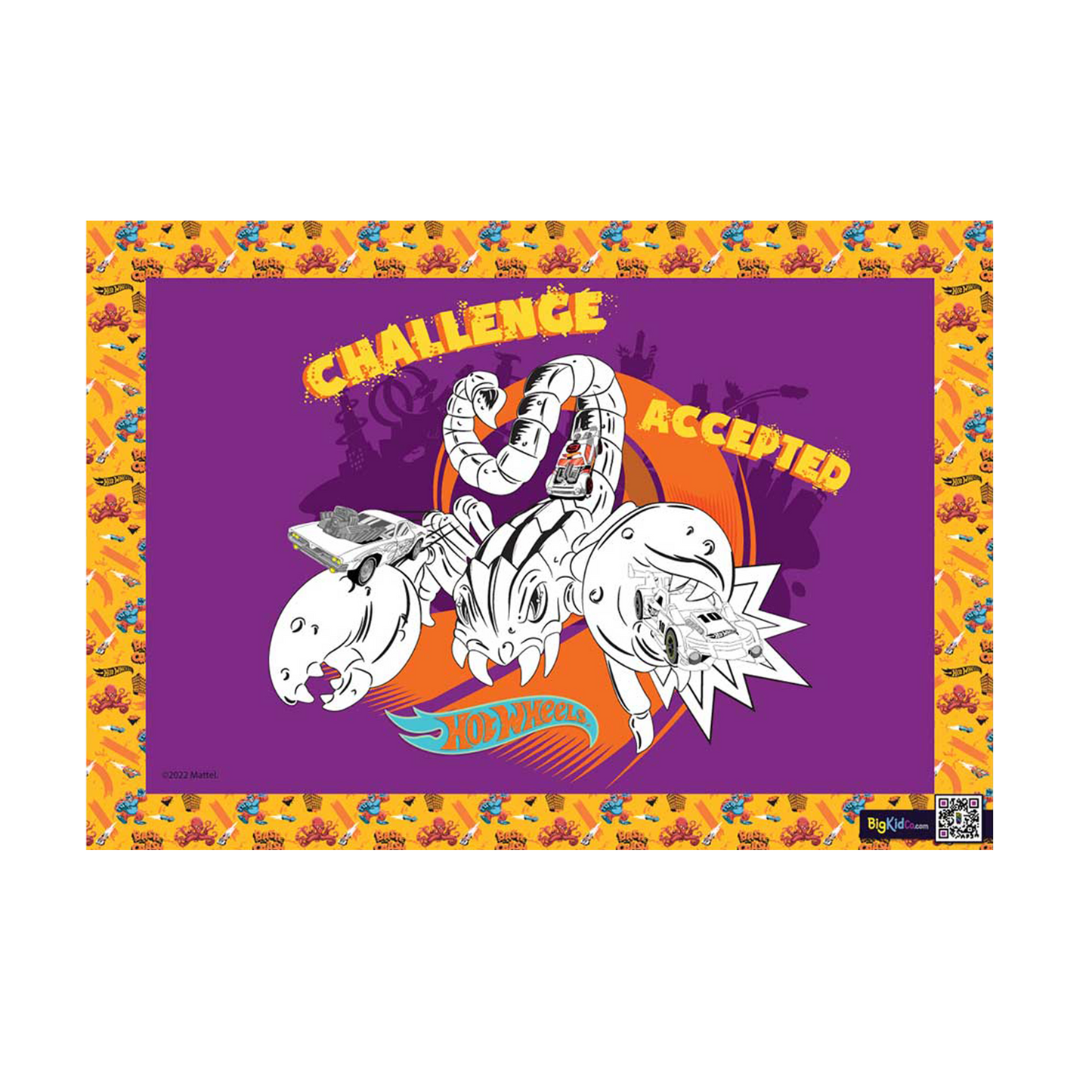 Hot Wheels Creatures Scorpion A3 Creative Art