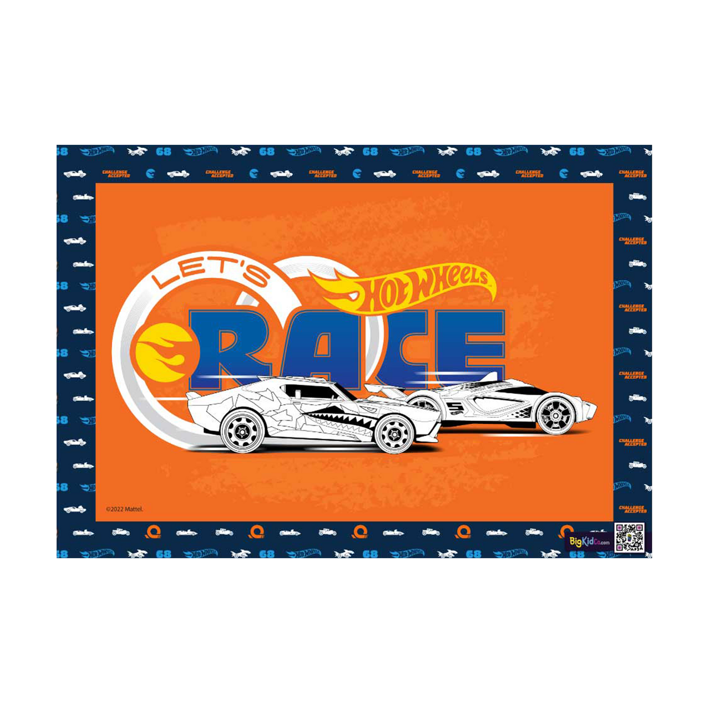 Hot Wheels Muscle Bound A3 Creative Art