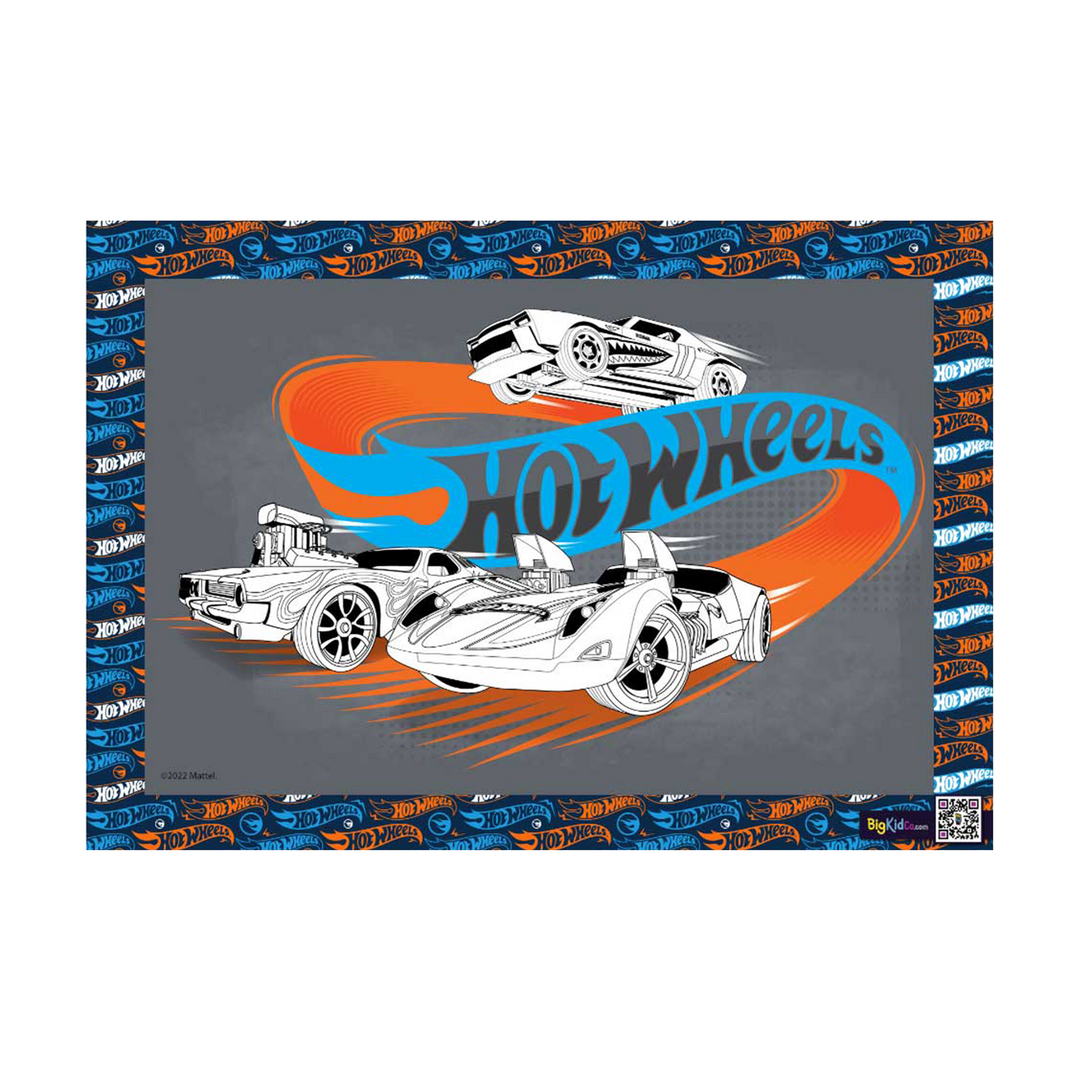 Hot Wheels Twin Mill A3 Creative Art