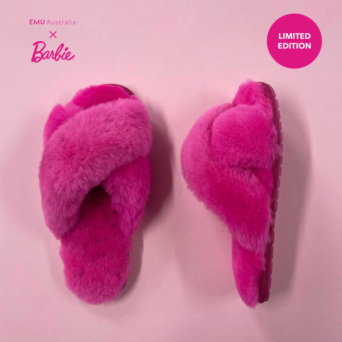 Barbie X EMU Women's Sheepskin Slipper