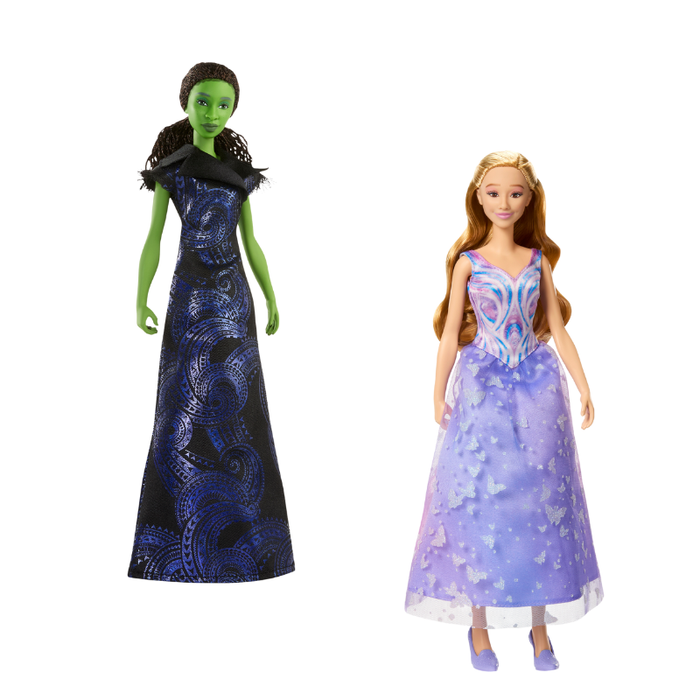 Bundle: Wicked: For Good Singing Dolls – Elphaba & Glinda
