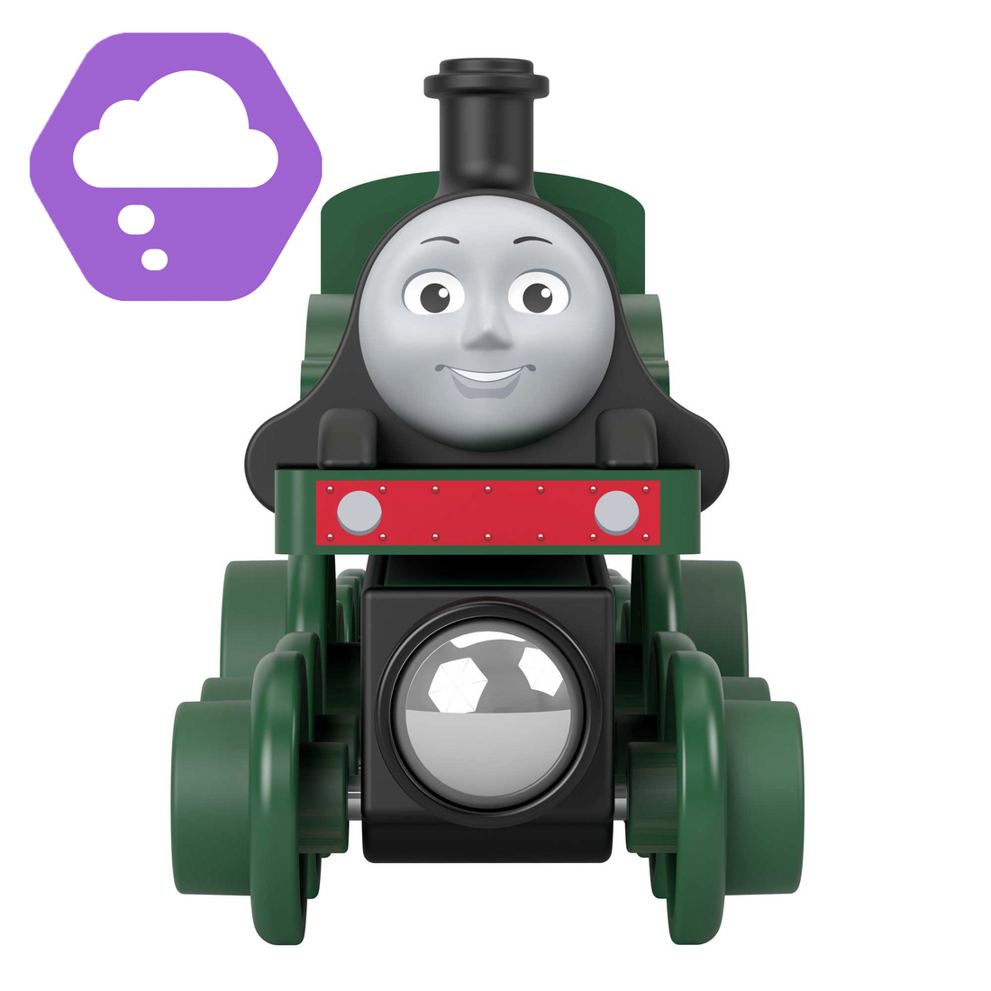 Fisher-Price Thomas & Friends Wooden Railway Emily Engine and Coal-Car