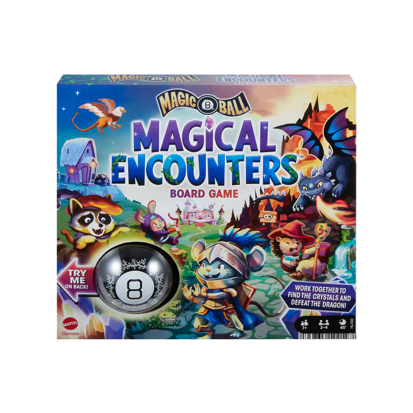 Magic 8 Ball Magical Encounters Board Game