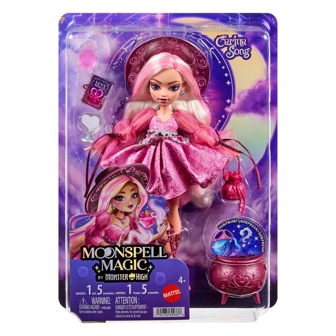 Moonspell Magic By Monster High Carina Song Doll