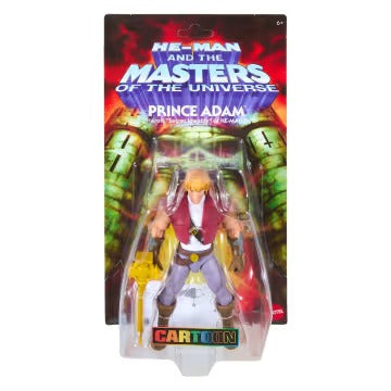 Masters Of The Universe Cartoon Collection Prince Adam Action Figure