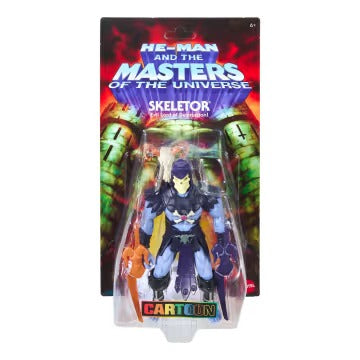 Masters Of The Universe Cartoon Collection Skeletor Action Figure