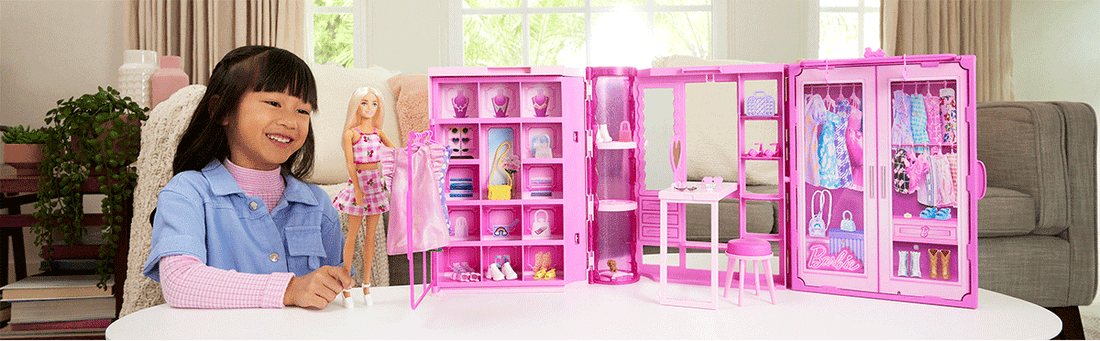 Barbie Dream Closet Doll Playset