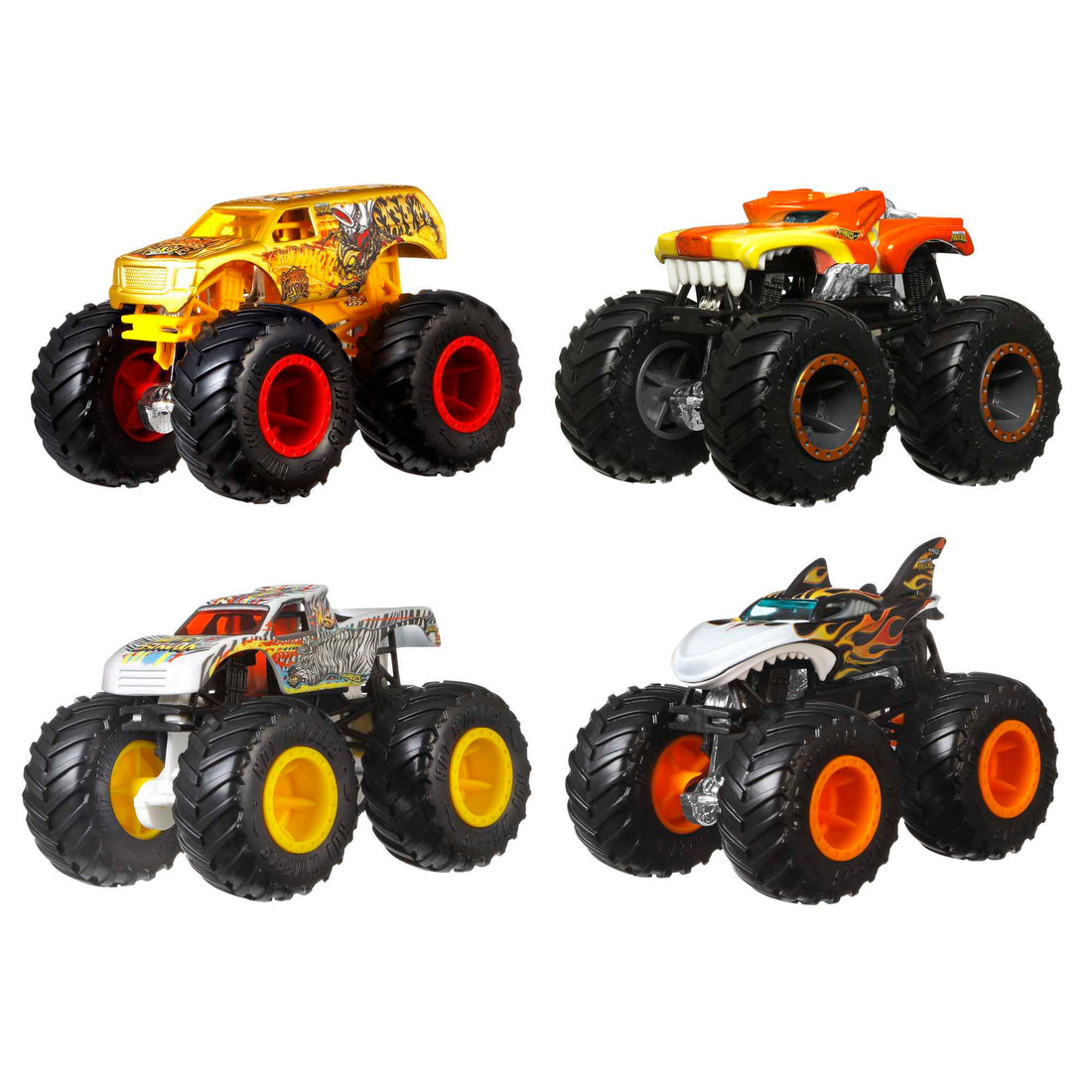 HOT WHEELS Monster Trucks 4-Pack - Assorted*