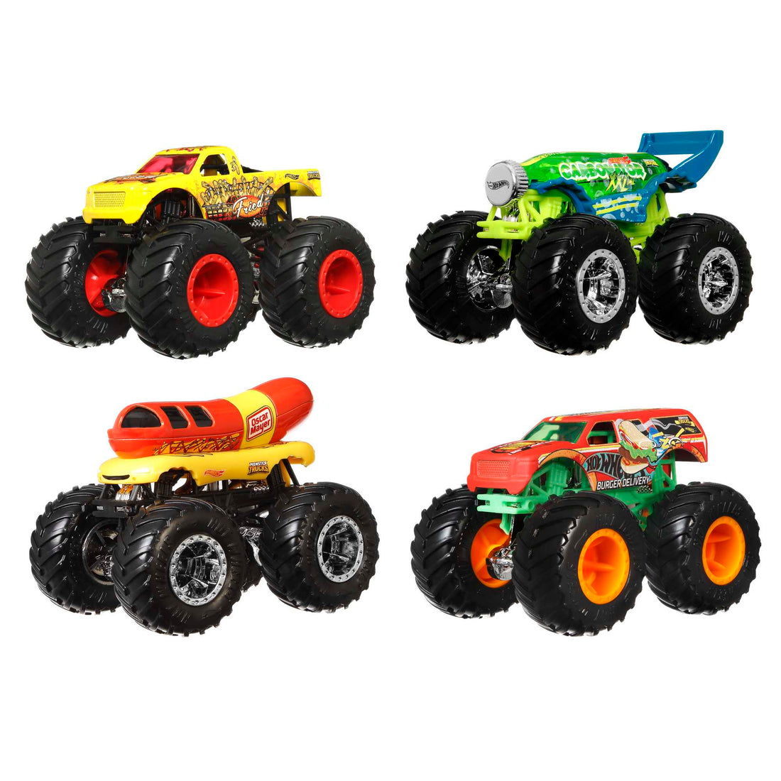 HOT WHEELS Monster Trucks 4-Pack - Assorted*