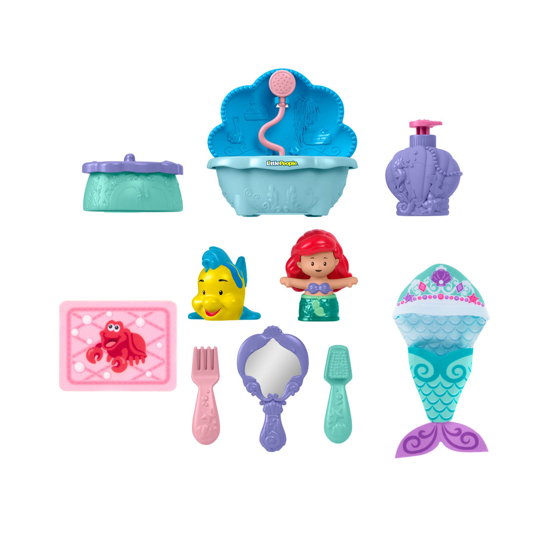 Fisher-Price - Disney Princess Bath time with Ariel by Little People