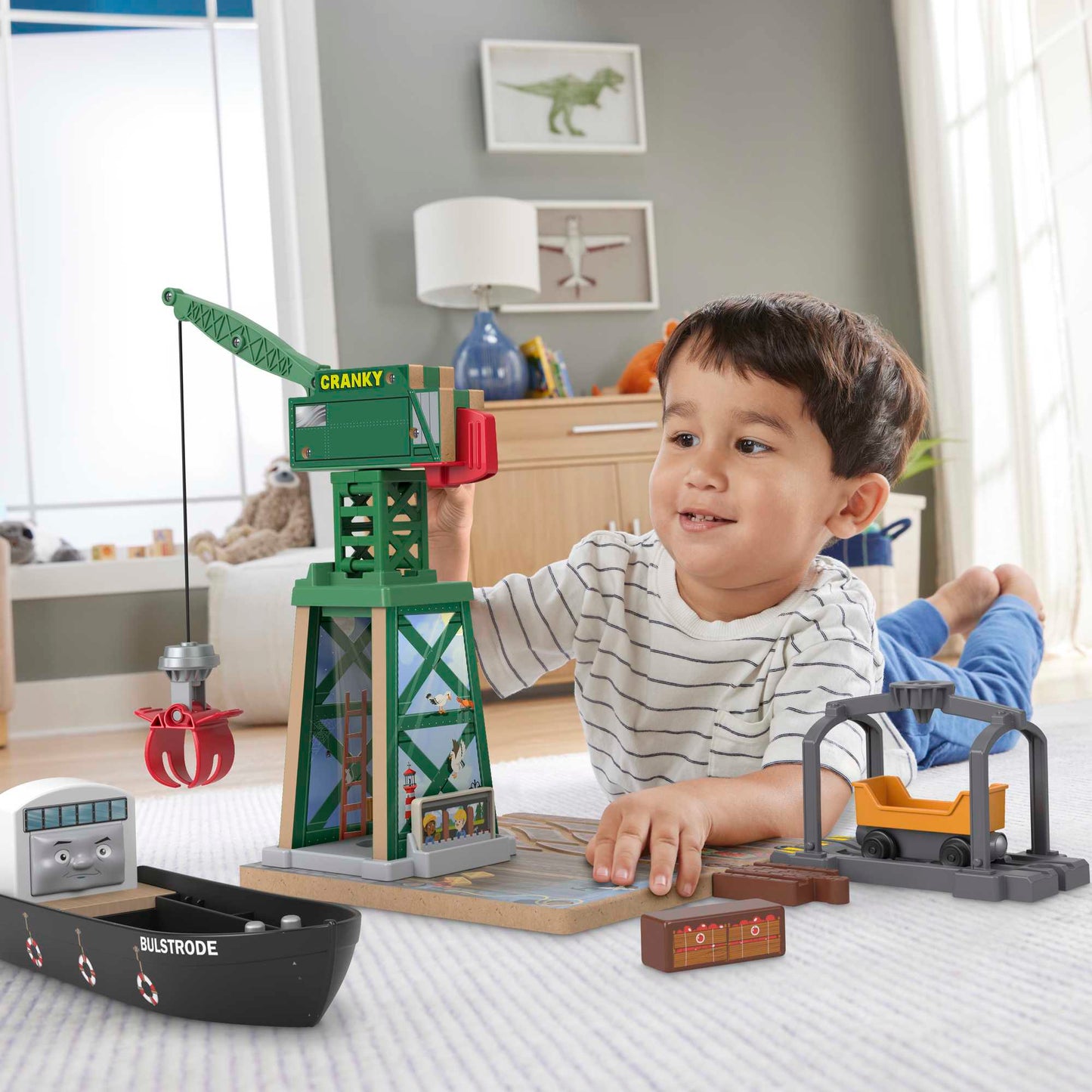 Fisher-Price Thomas & Friends Wooden Railway Brendam Docks