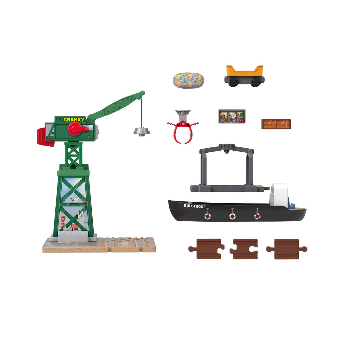 Fisher-Price Thomas & Friends Wooden Railway Brendam Docks