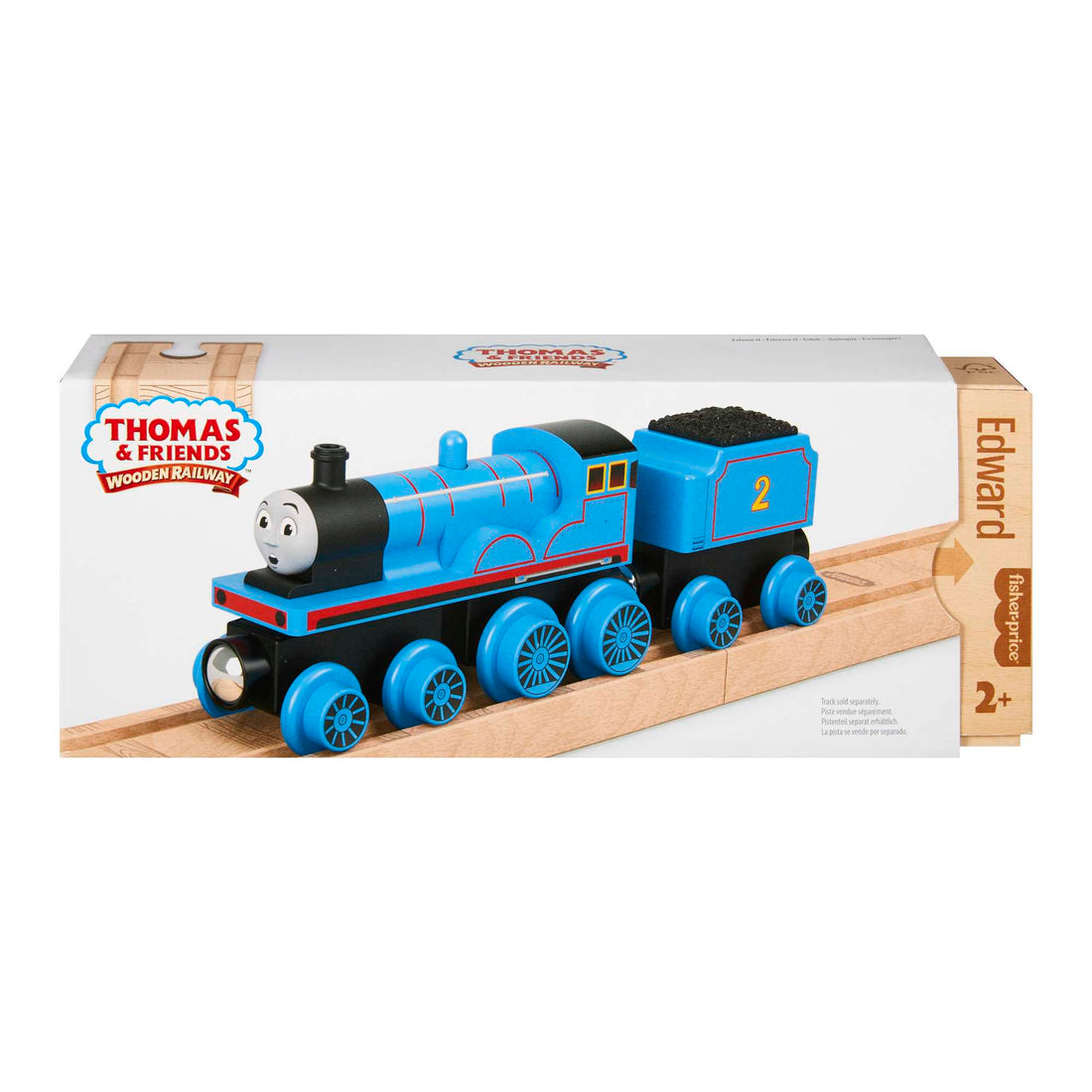 Fisher-Price Thomas & Friends Wooden Railway Edward Engine and Coal-Car