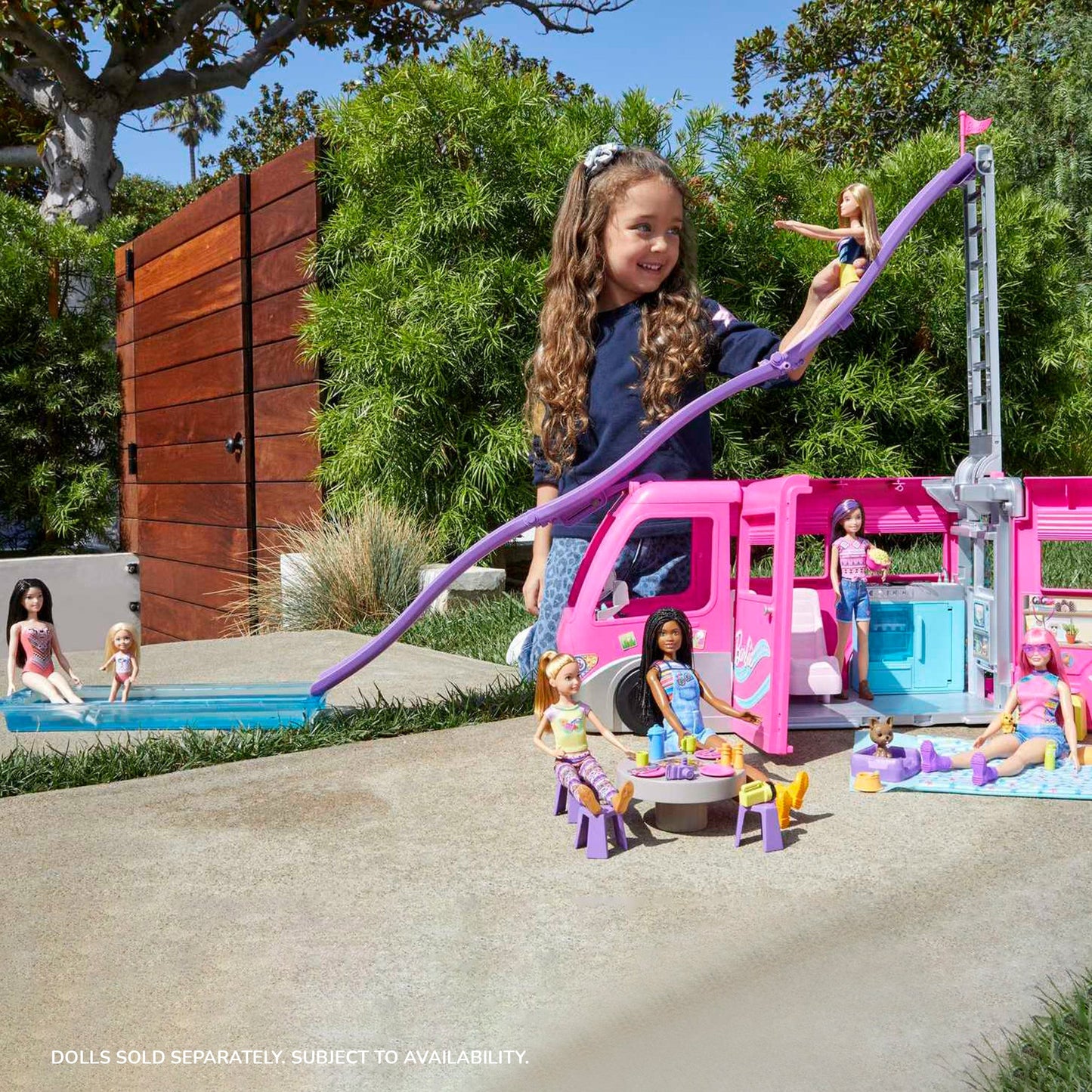 Barbie Dream Camper Vehicle Playset