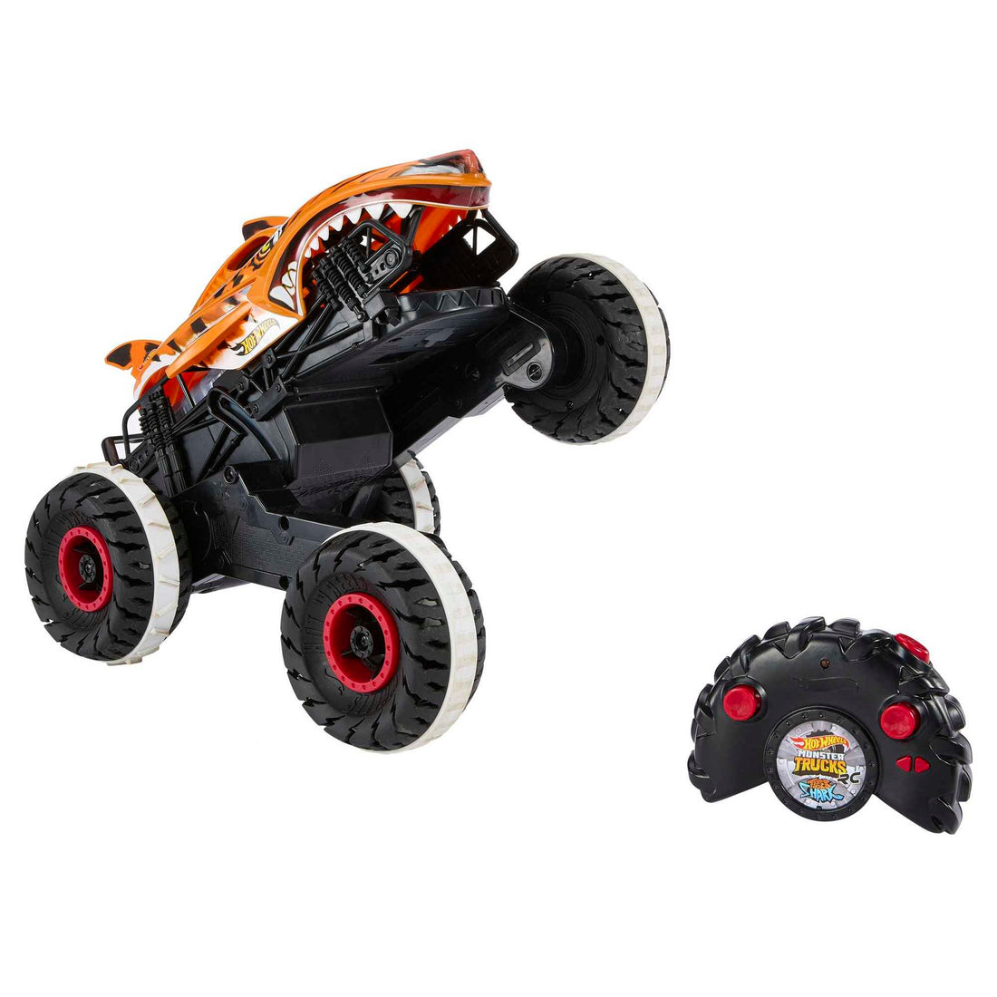 Hot Wheels Monster Trucks Hwmt Unstoppable Tiger Shark Rc Vehicle