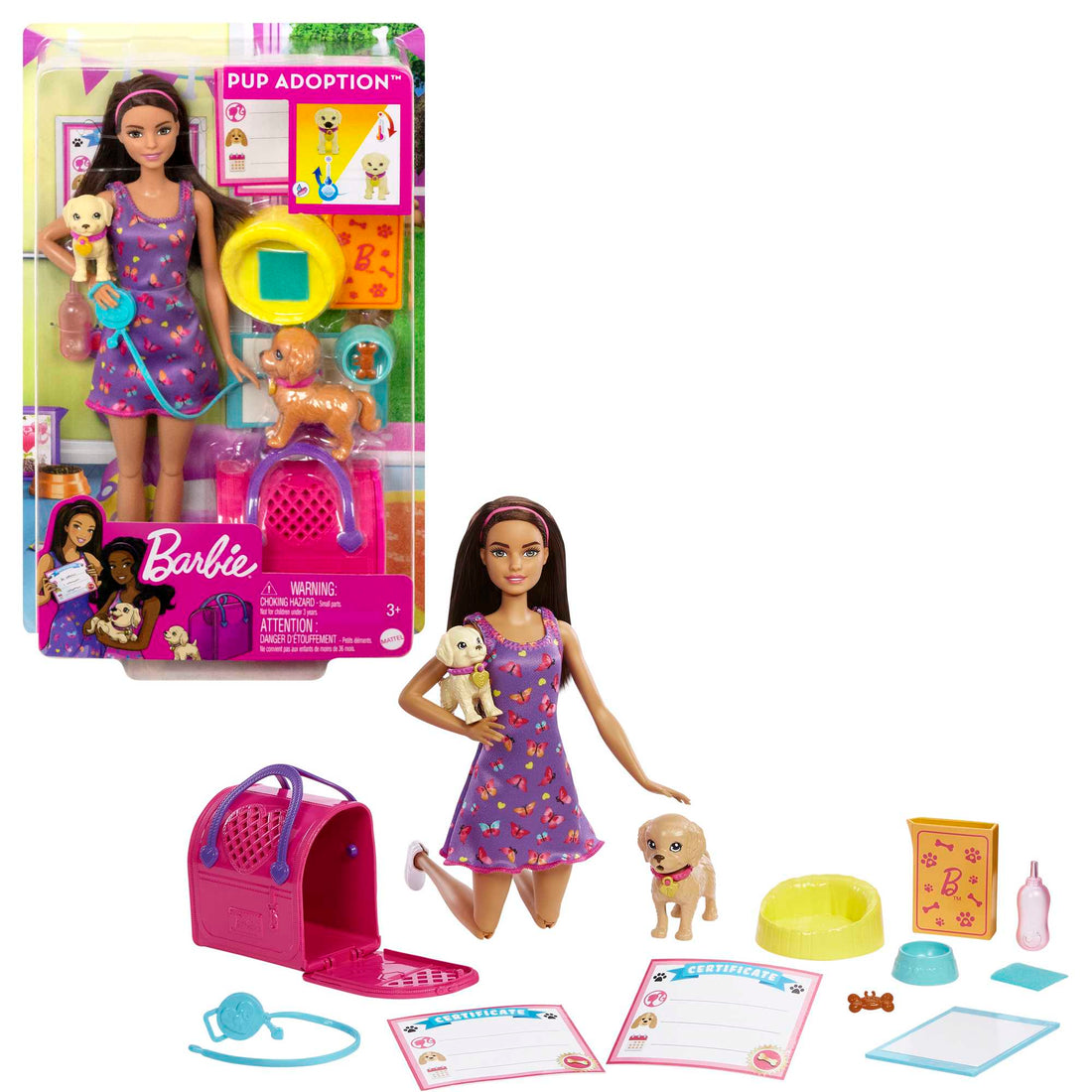 Barbie Pup Adoption Doll and Accessories