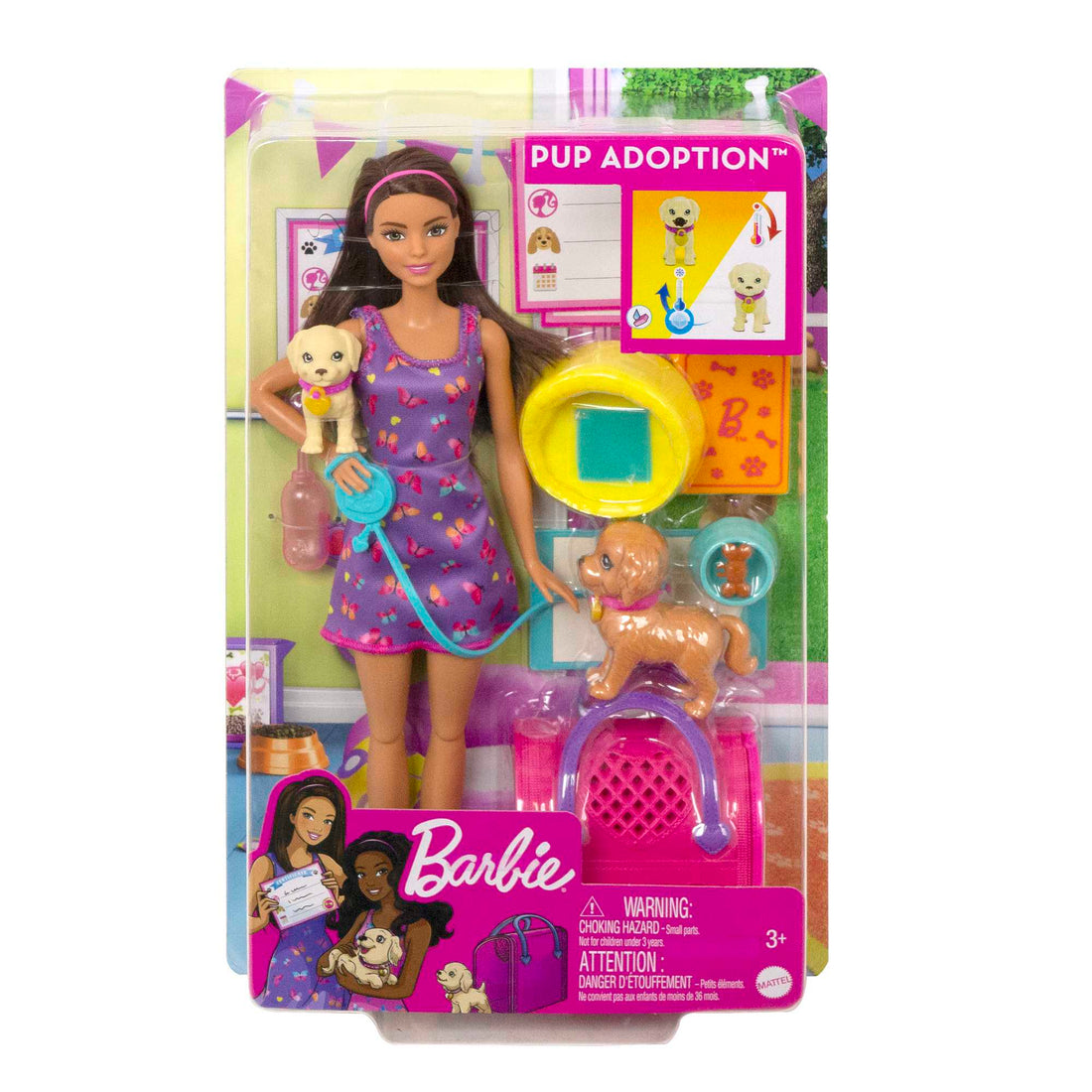 Barbie Pup Adoption Doll and Accessories