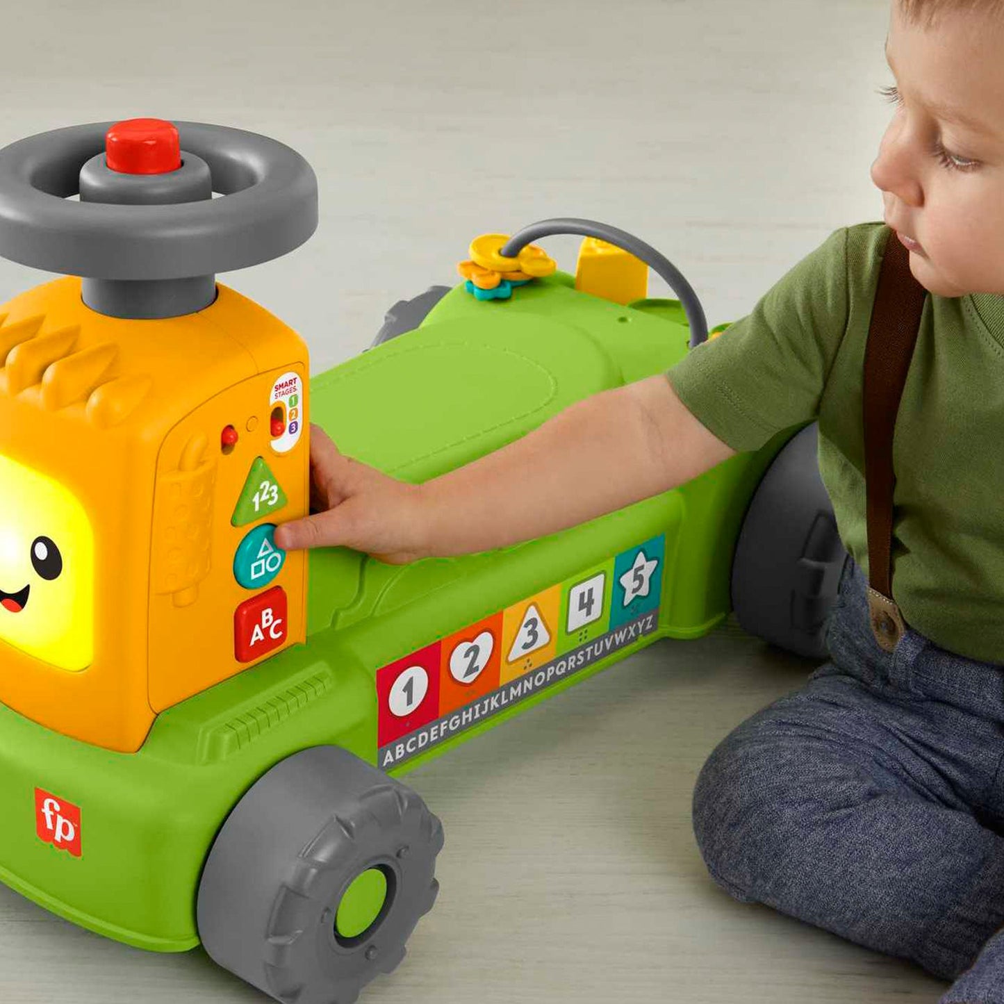Fisher-Price Laugh & Learn 4-in-1 Farm to Market Tractor